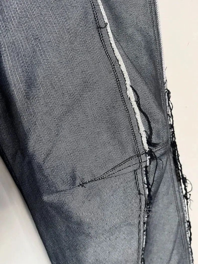 Comme des Garcons Comme des Garçons Shirt Paneled Denim Pants. Size US 27 - 7 Thumbnail