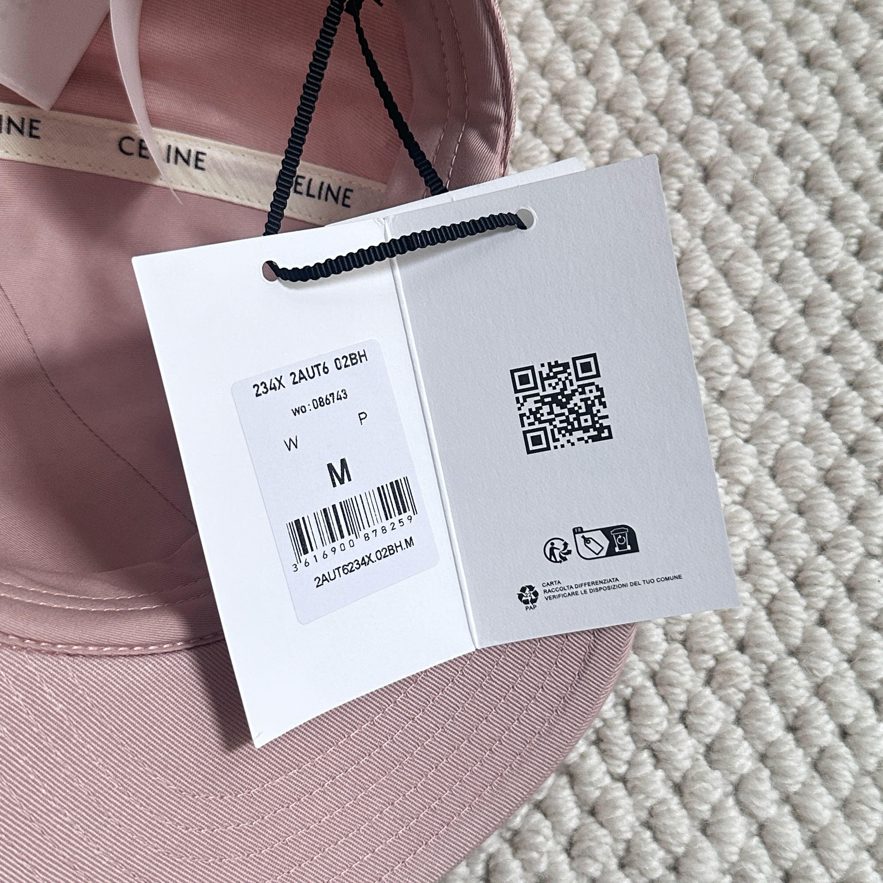 Celine Triomphe baseball cap in washed cotton Size ONE SIZE - 2 Thumbnail