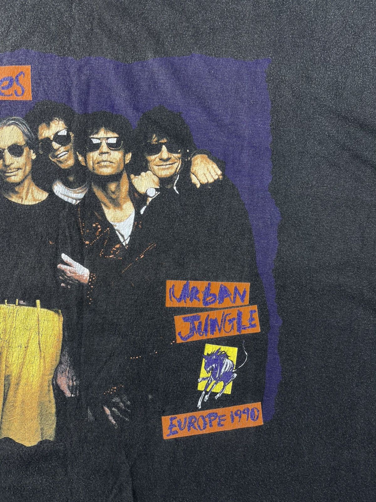 The Rolling Stones The Rolling Stones Urban Jungle 1990 Tour Tee XL Fade Size US XL / EU 56 / 4 - 7 Thumbnail