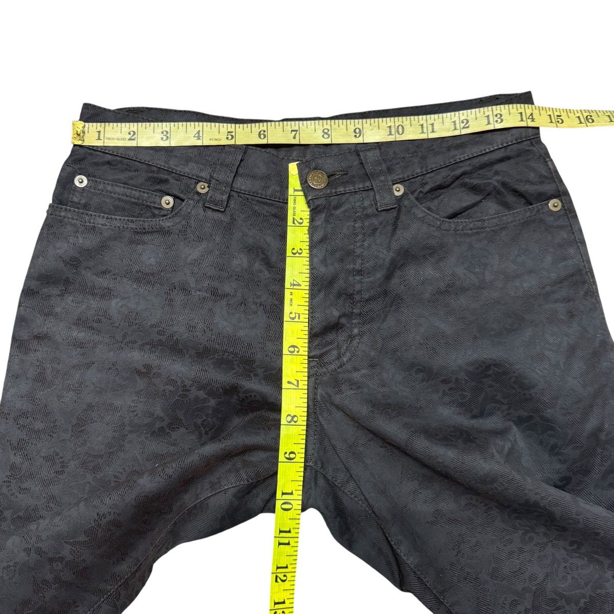 Tornado Mart Tornado Mart Denim Flare Jeans Abstract Size US 28 / EU 44 - 17 Thumbnail