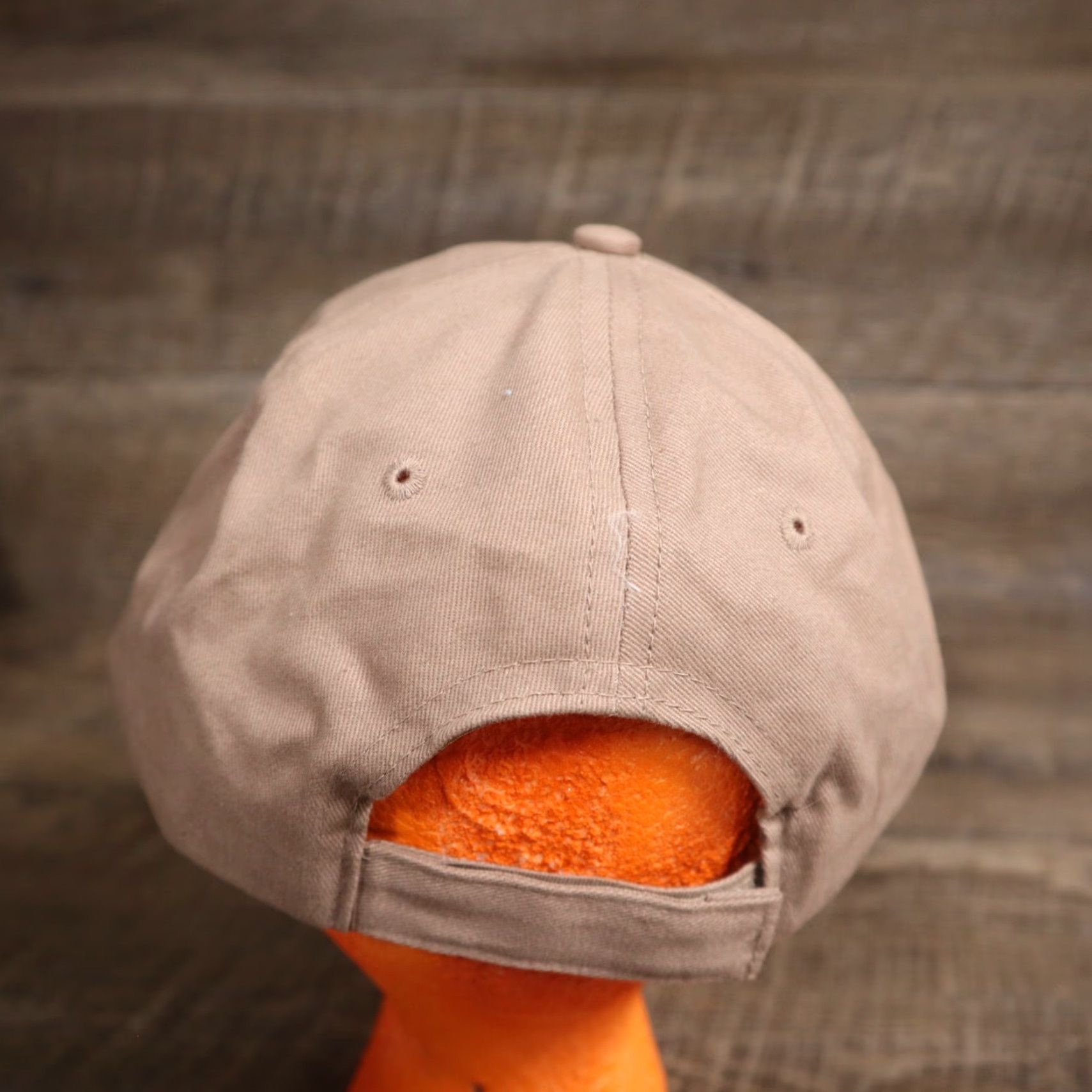 Vintage Virginia Lottery Hat Baseball Cap Adjustable Beige Striped Cotton Men’s Cap Adjustable Strapback Size ONE SIZE - 4 Thumbnail
