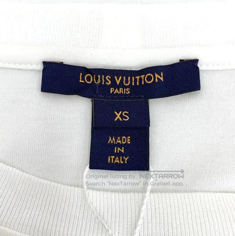 Other Louis Vuitton Men's Large White Cotton T-Shirt . Size US M / EU 48-50 / 2 - 5 Thumbnail