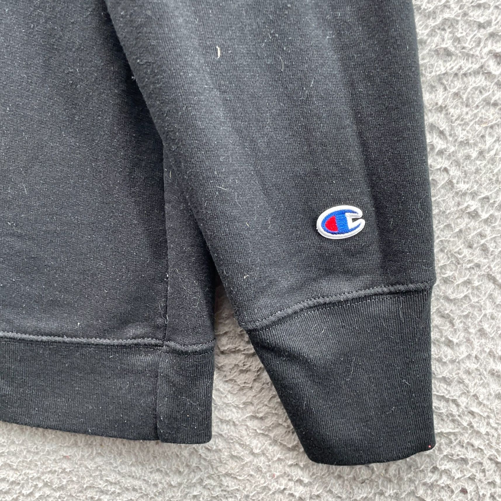 Champion VINTAGE Champion Sweatshirt Men XL Black Logo Sportswear 90s Athletic Casual Comfort Gym Size US XL / EU 56 / 4 - 3 Thumbnail