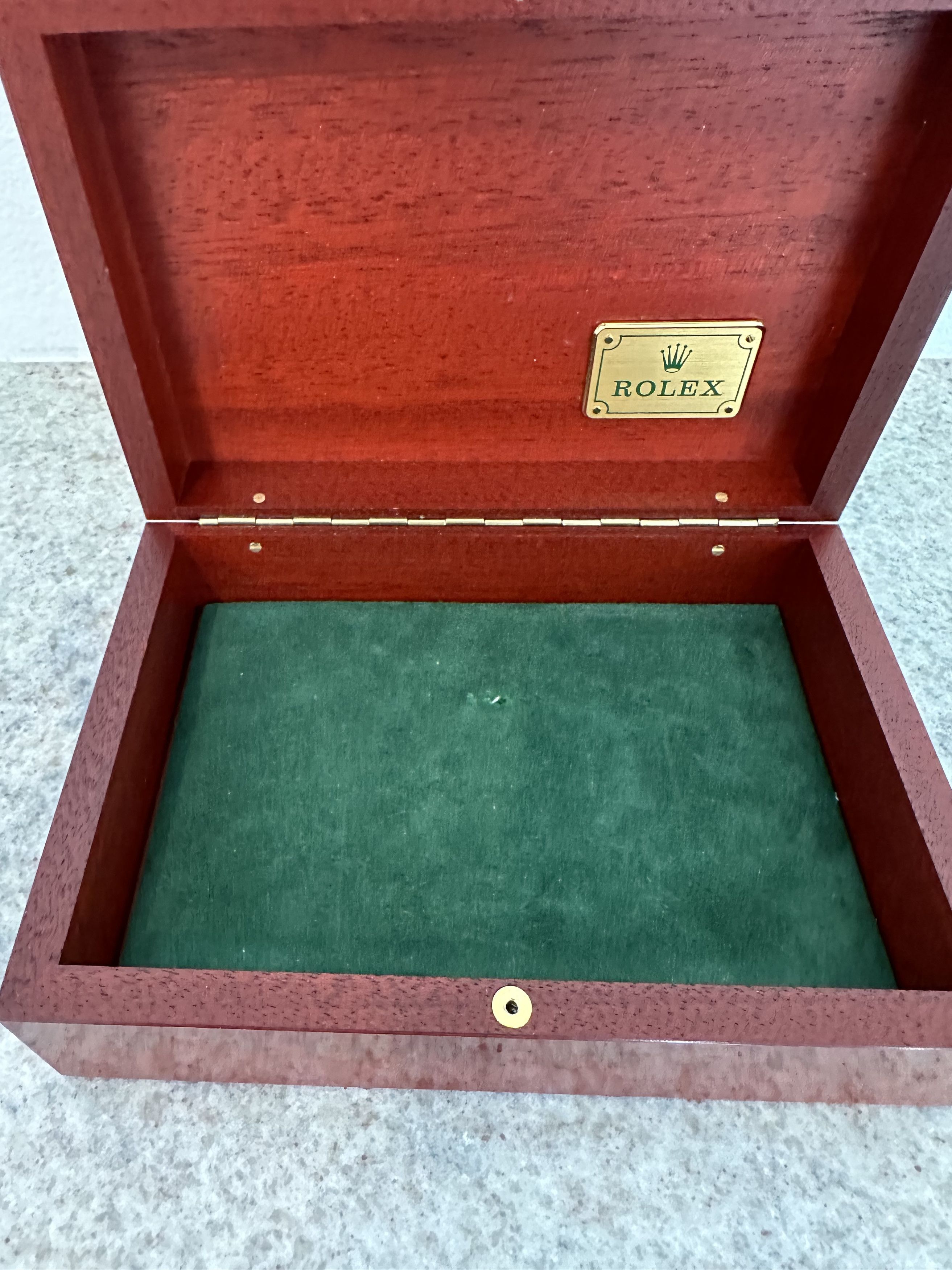 Rolex Rolex Vintage Watch Box Wood (69-00-09) Size ONE SIZE - 5 Thumbnail