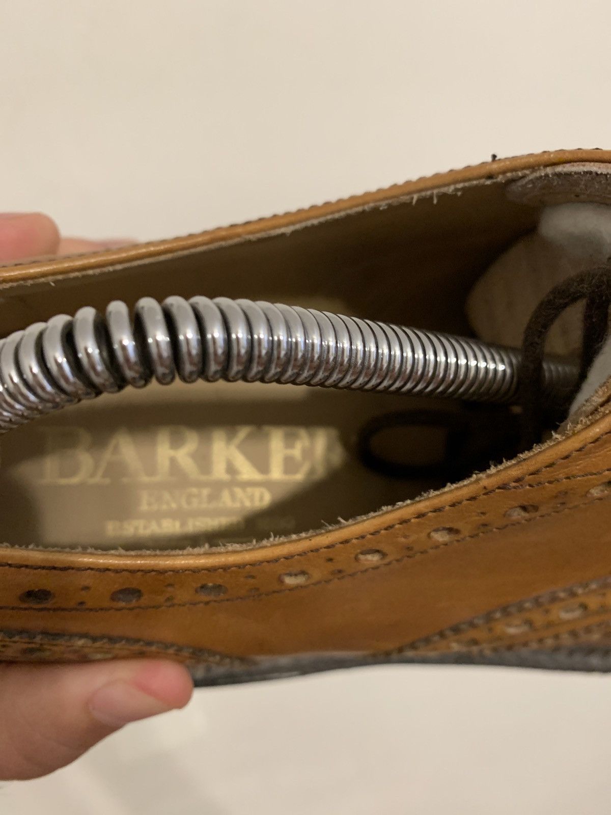 Barker $550 | BARKER WESTFIELD CEDAR BURNISHED CALF BROGUE UK7/US8 Size US 8 / EU 41 - 8 Thumbnail