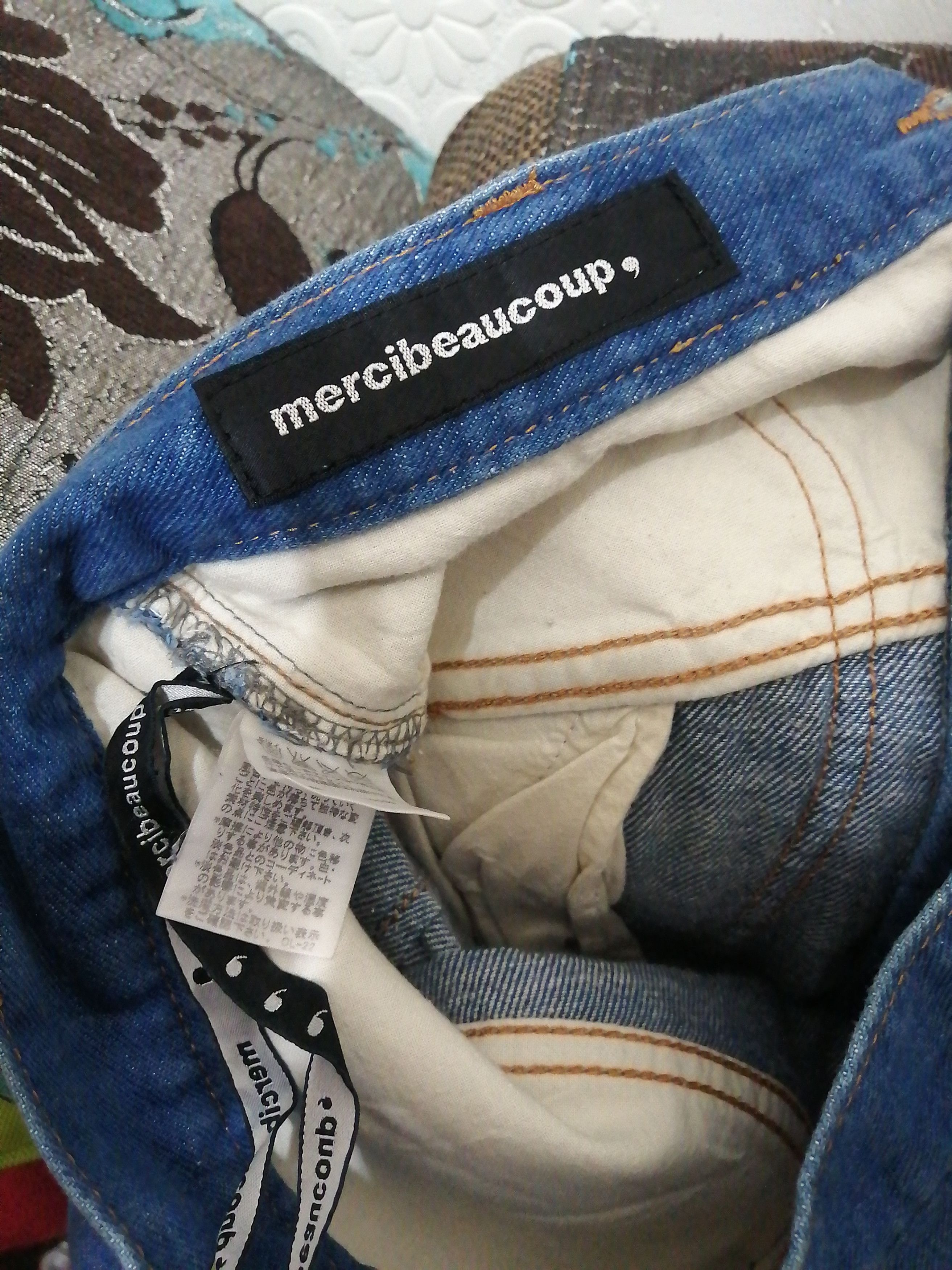 Issey Miyake × Japanese Brand × mercibeaucoup Issey miyake mercibeaucop denim Size US 30 / EU 46 - 9 Thumbnail