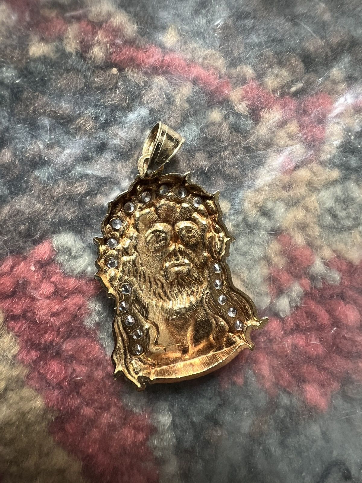 Other Gold Jesus head Size ONE SIZE - 3 Thumbnail