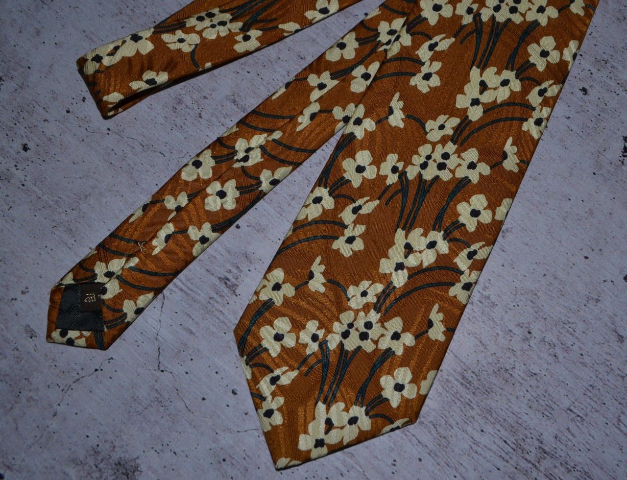 Givenchy × Vintage Givenchy Gentleman Vintage Tie 100% Silk Size ONE SIZE - 3 Thumbnail