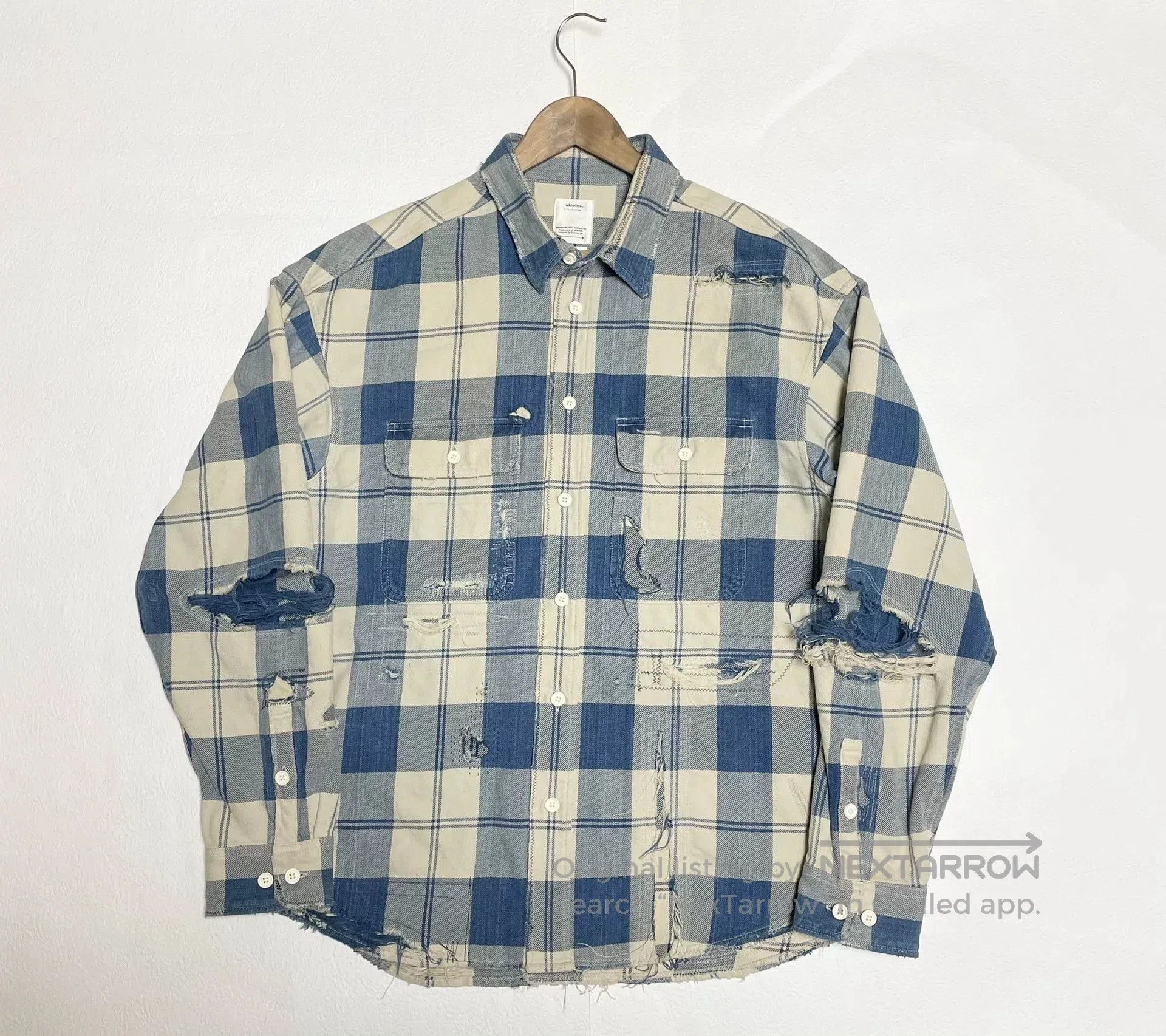 Visvim visvim lumber check l/s crash shirt. Size US L / EU 52-54 / 3 - 1 Thumbnail