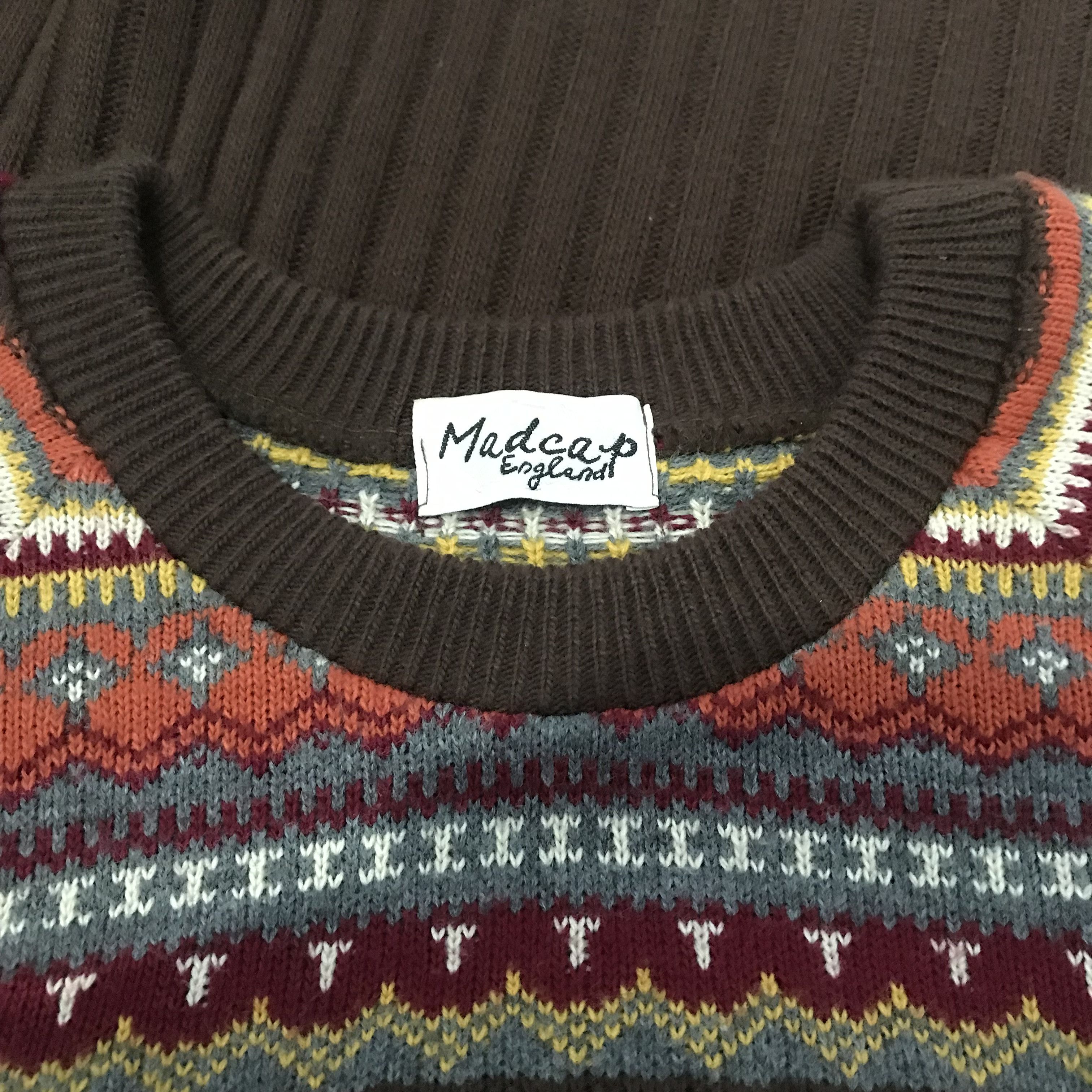 Other UK MADCAP ENGLAND ‘THUMBCATCH’ MENS RETRO SEVENTIES INDIE Size US L / EU 52-54 / 3 - 4 Thumbnail