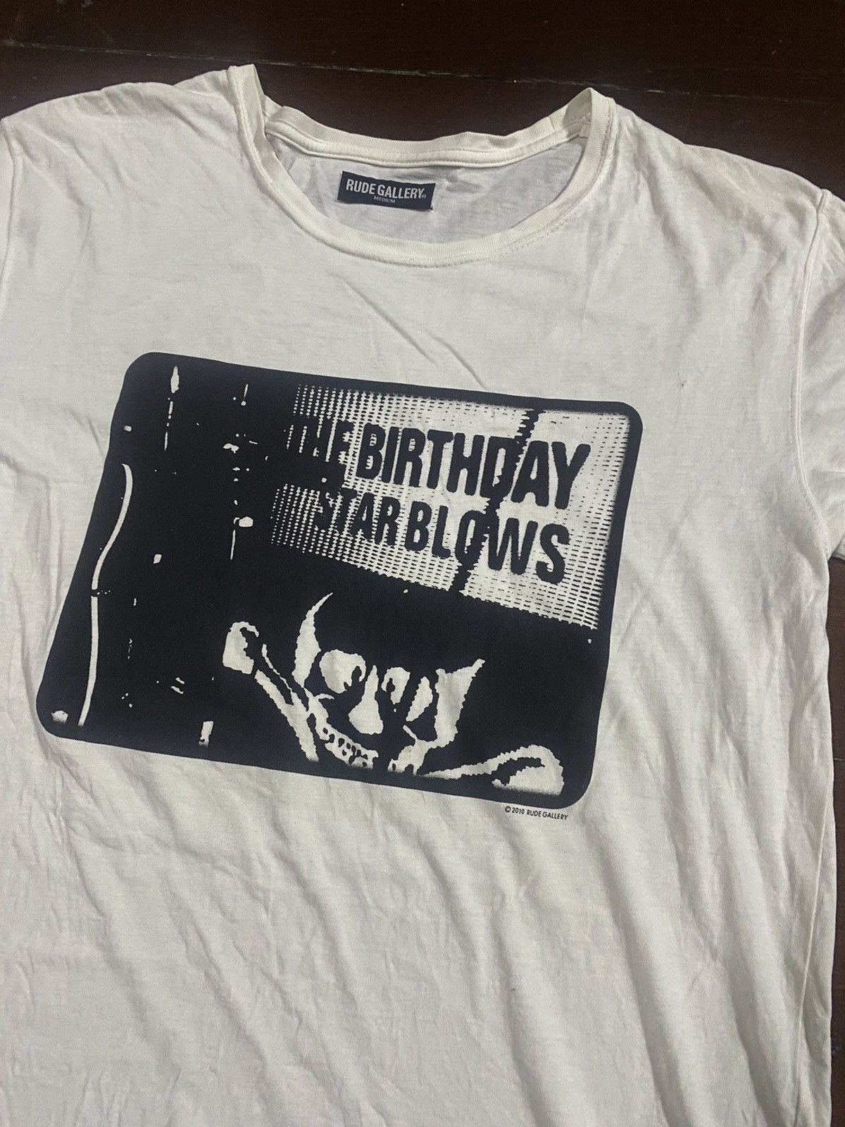 Vintage Rude Gallery the birthday star blows