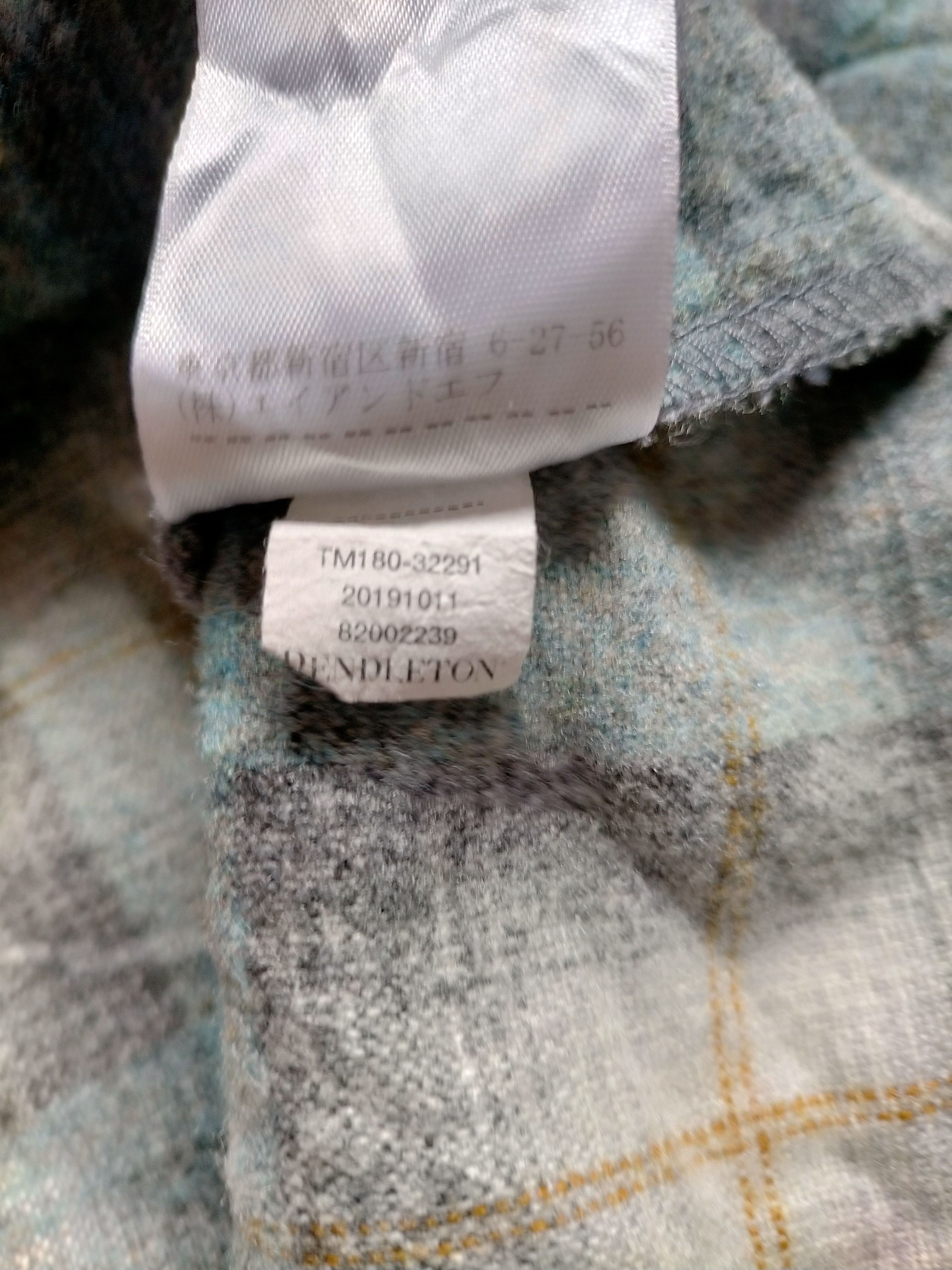 Pendleton Pendleton Wool Check Hoodie Zipped Size US L / EU 52-54 / 3 - 14 Thumbnail