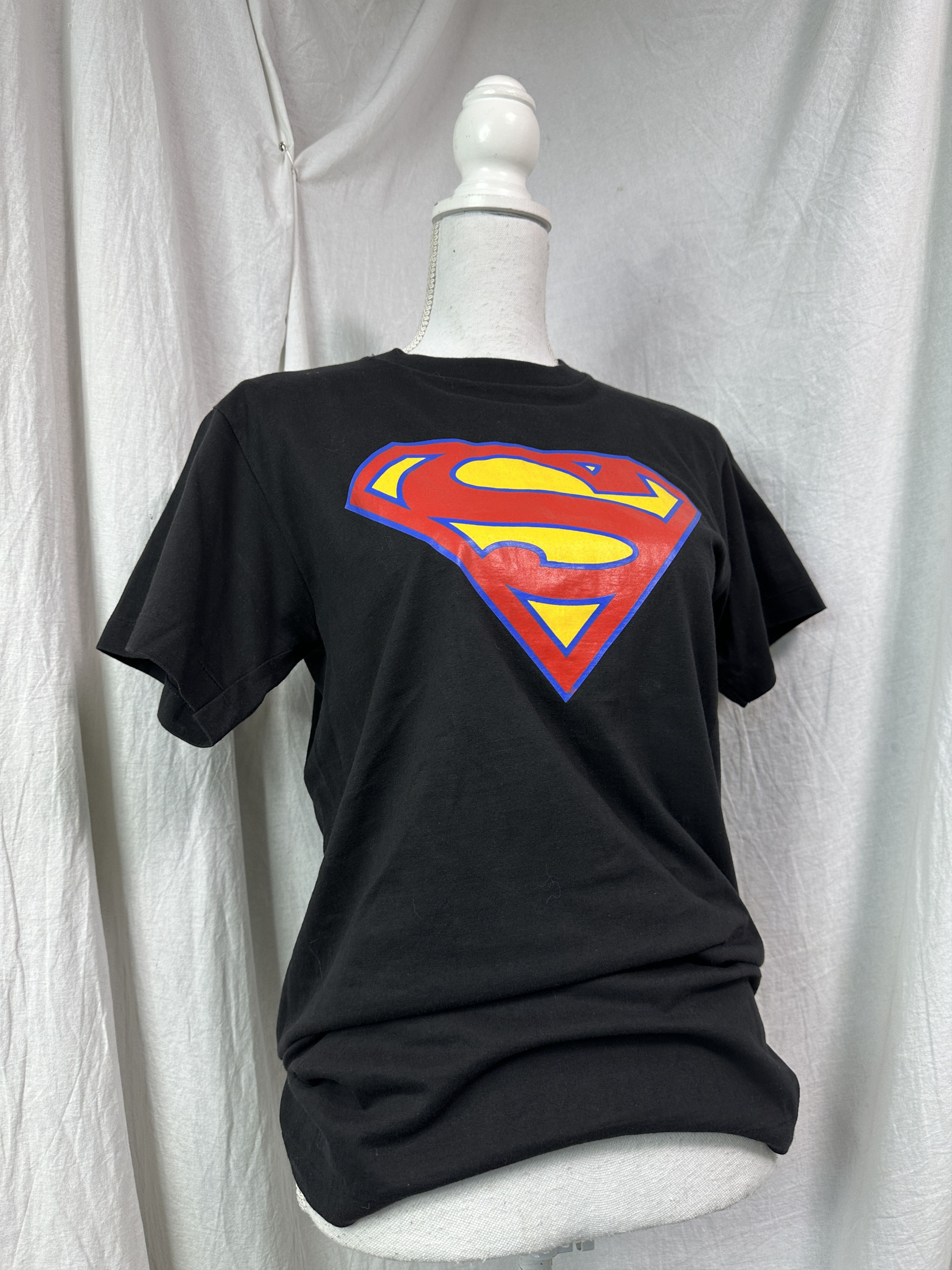 Vintage Vintage Streetwear Old School Superman T-shirt 80s Size US M / EU 48-50 / 2 - 1 Thumbnail