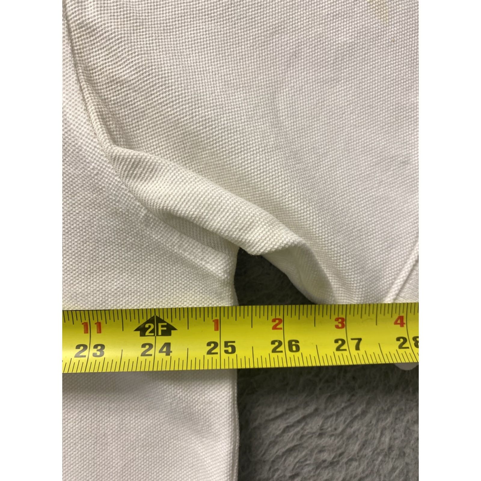 Callaway Callaway Polo Shirt Mens XXL White Golf 100-24 / Regular Short Sleeve Polo Knit Cotton Blend Button Logo Swoosh Striped All Seasons Pattern Size US XXL / EU 58 / 5 - 4 Thumbnail