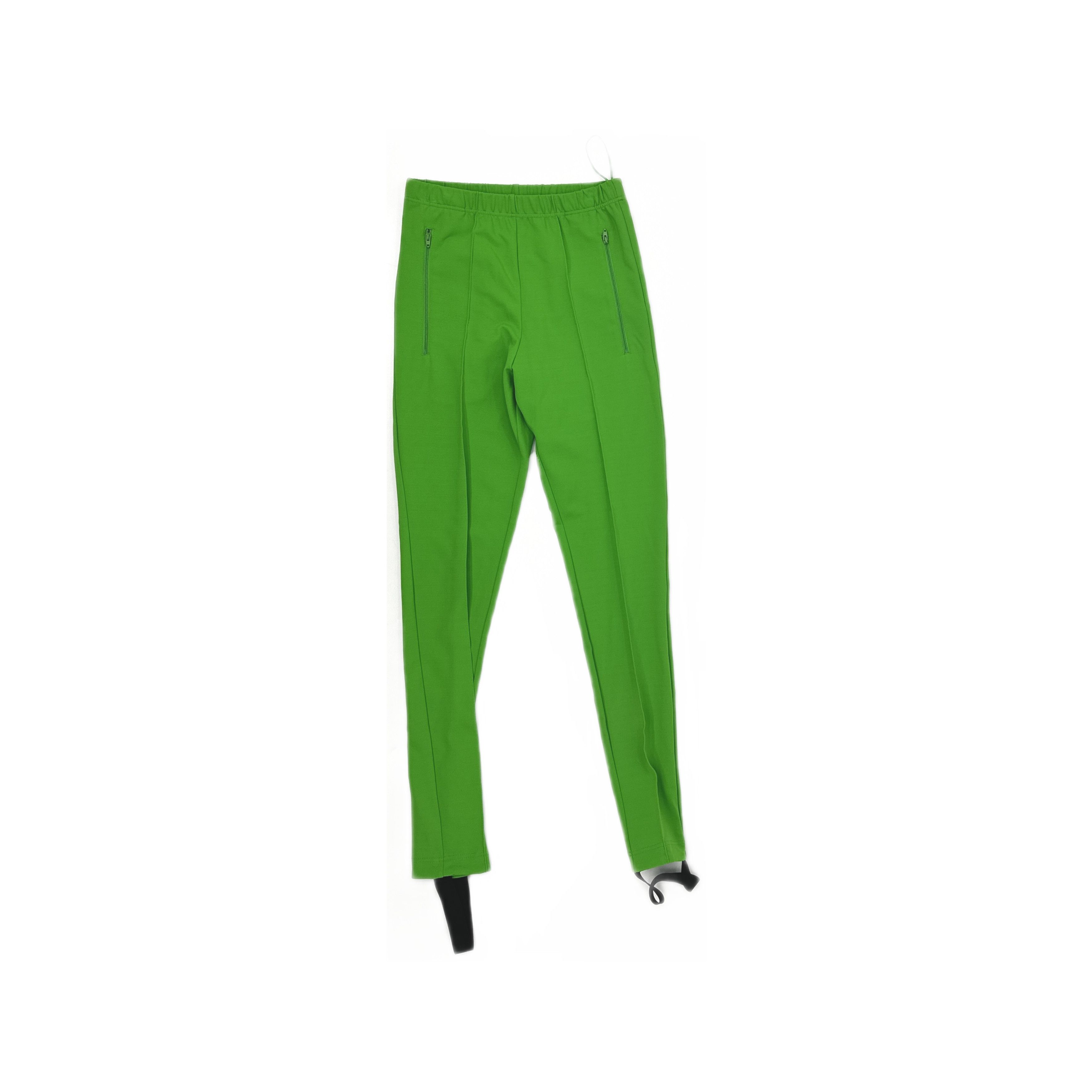 Balenciaga Balenciaga Green Stirrup Leggings Size 36 Size 26" / US 2 / IT 38 - 1 Thumbnail