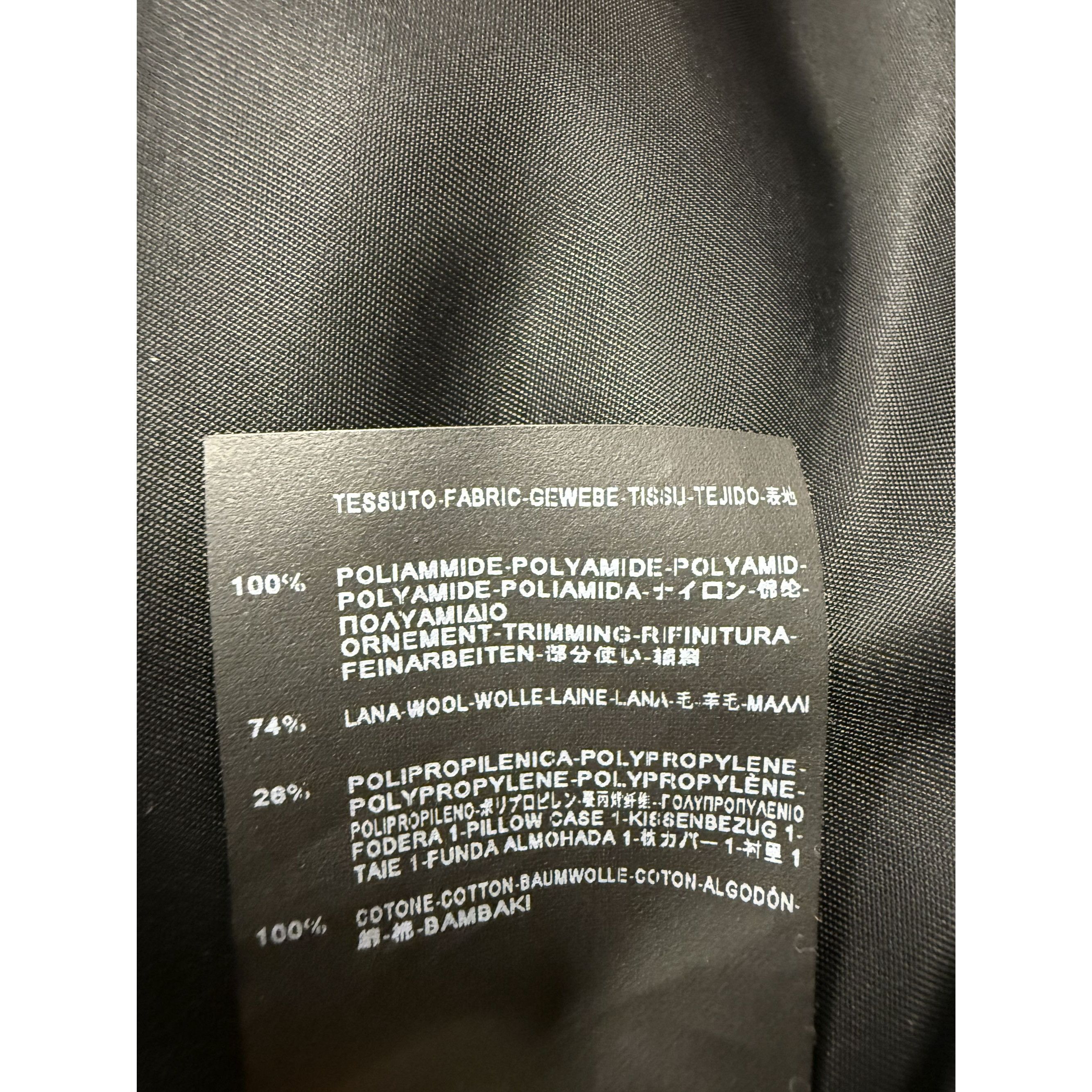 Saint Laurent Paris Saint Laurent Paris Womens Black Bomber Jacket F38 Size XS / US 0-2 / IT 36-38 - 4 Thumbnail