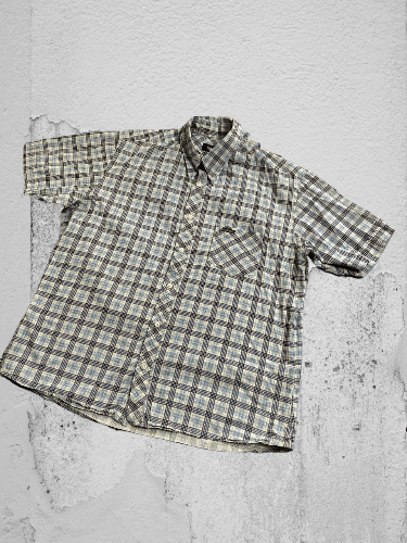 Diesel × Japanese Brand Diesel y2k avangard printed shirt slim Size US XL / EU 56 / 4 - 1 Thumbnail