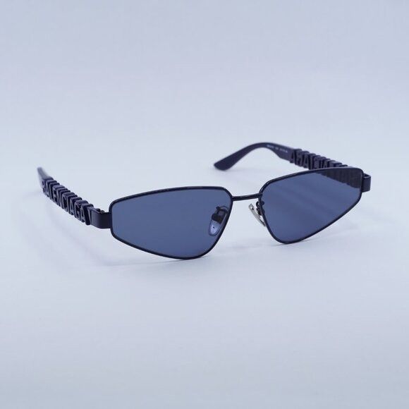 Balenciaga 🕶️ New Balenciaga BB0107S 003 Sunglasses - Navy Blue Frame Size ONE SIZE - 1 Thumbnail