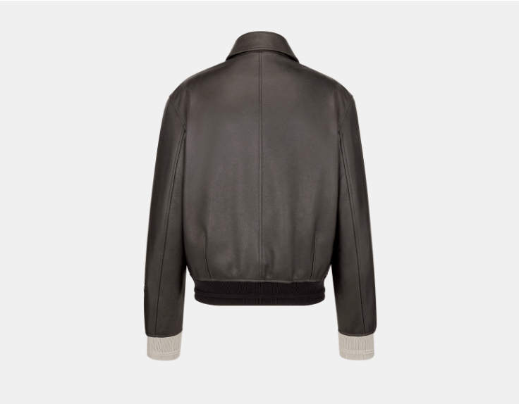 Dior o1w1db10525 493L41 Couture Signature Blouson Jacket in Black Size US L / EU 52-54 / 3 - 2 Thumbnail