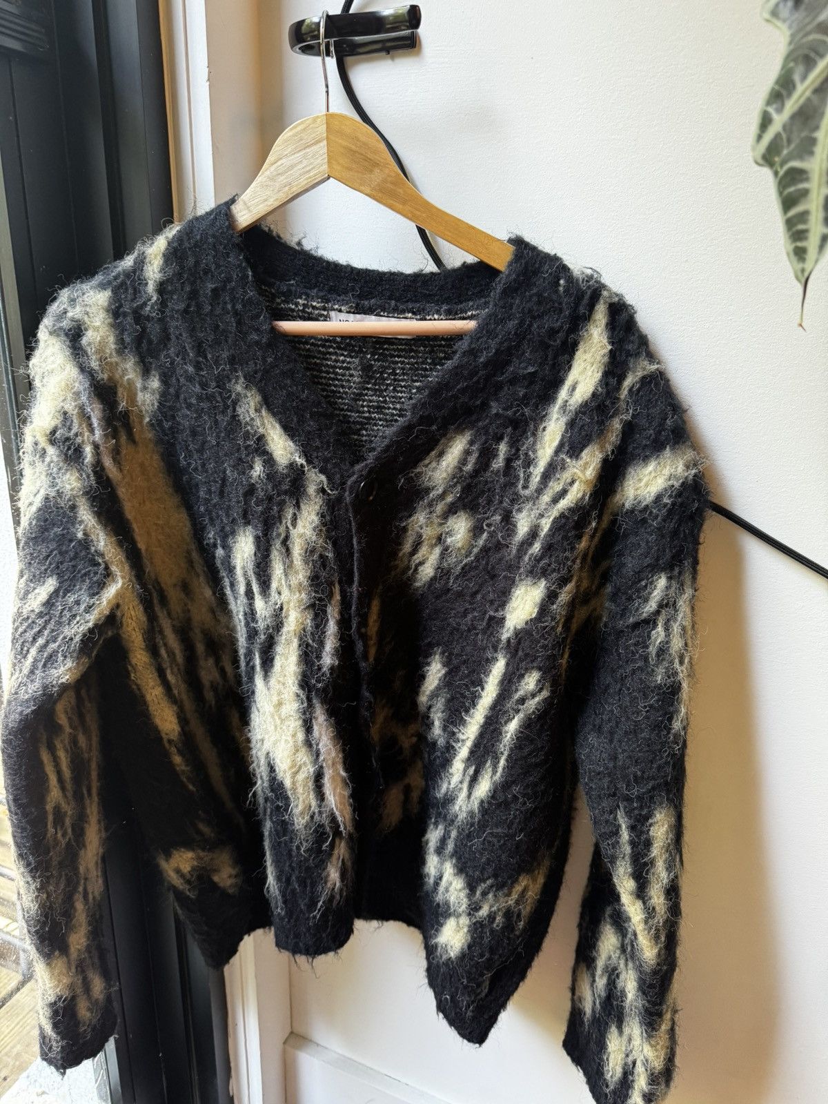 No Maintenance No Maintenance Mohair Cardigan Sweater Size US M / EU 48-50 / 2 - 1 Thumbnail