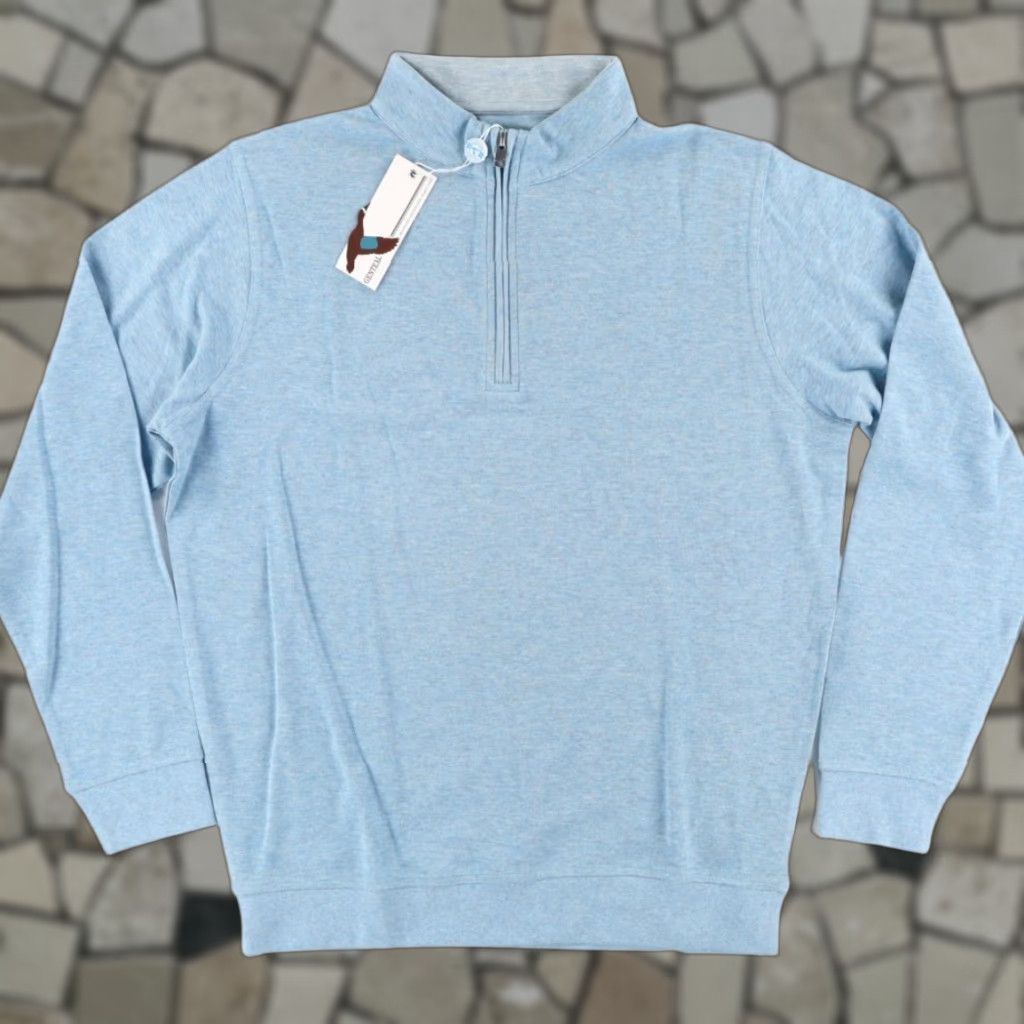 Vintage Genteal Cotton Modal Pullover Sweater Turqoise Men's M Shirt Size US M / EU 48-50 / 2 - 1 Thumbnail