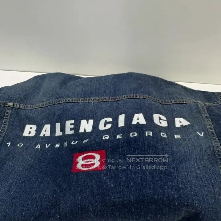 Balenciaga Balenciaga Men's Denim Hooded Jacket. Size US M / EU 48-50 / 2 - 8 Thumbnail