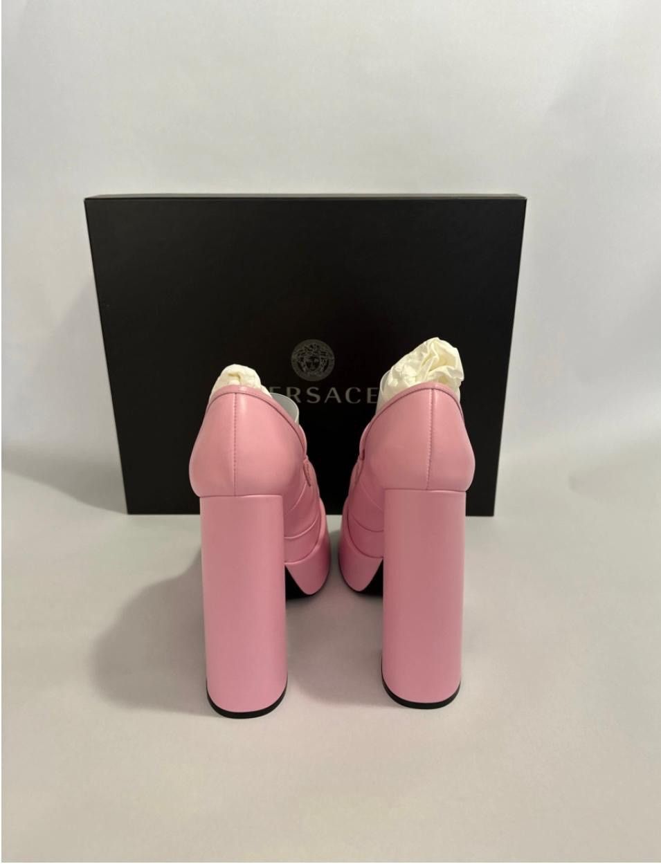 Versace Versace double platform loafers shoes Size US 7.5 / IT 37.5 - 5 Thumbnail