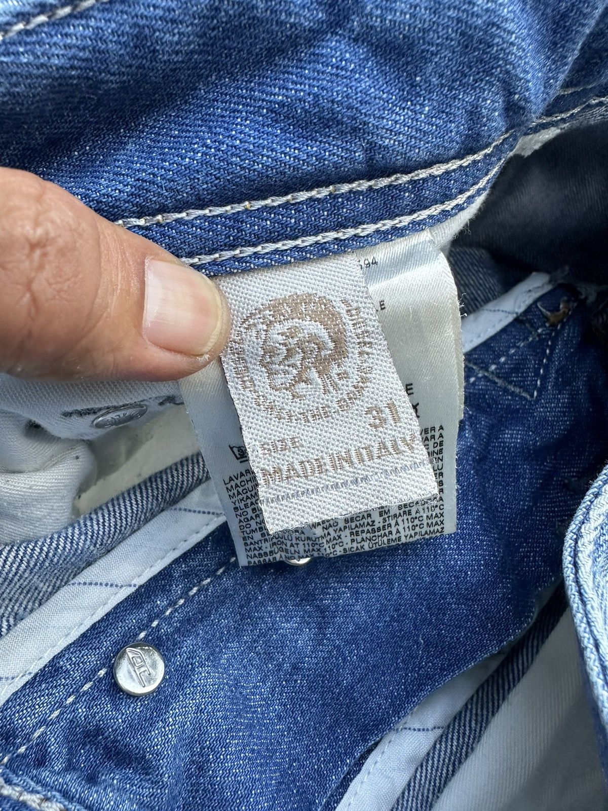 Diesel Vintage Diesel Industries Washed Denim 31x33 D48 Size US 31 - 13 Thumbnail