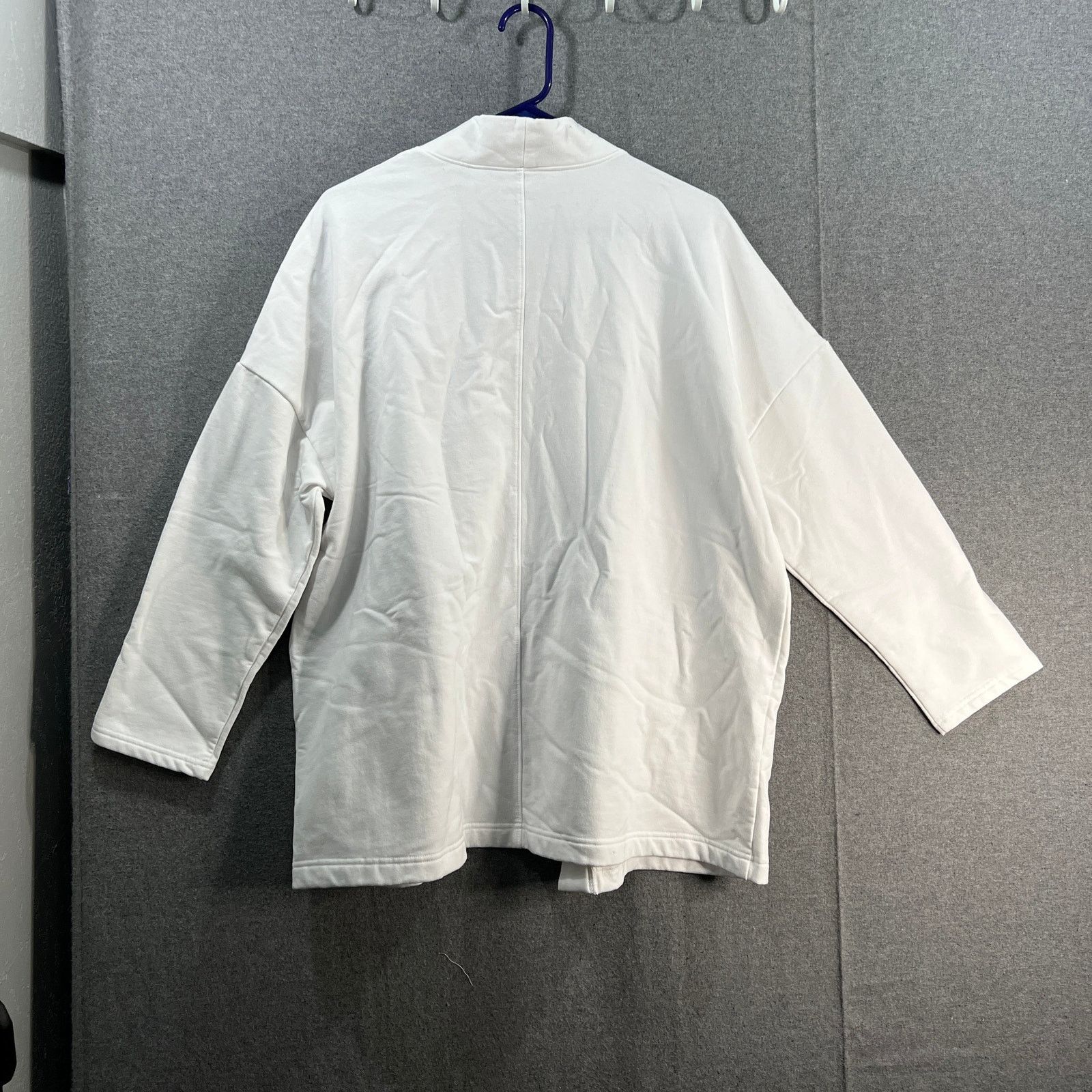 Other Encore by Idina Menzel Open-Front Lightweight Fleece Size L / US 10 / IT 46 - 2 Thumbnail
