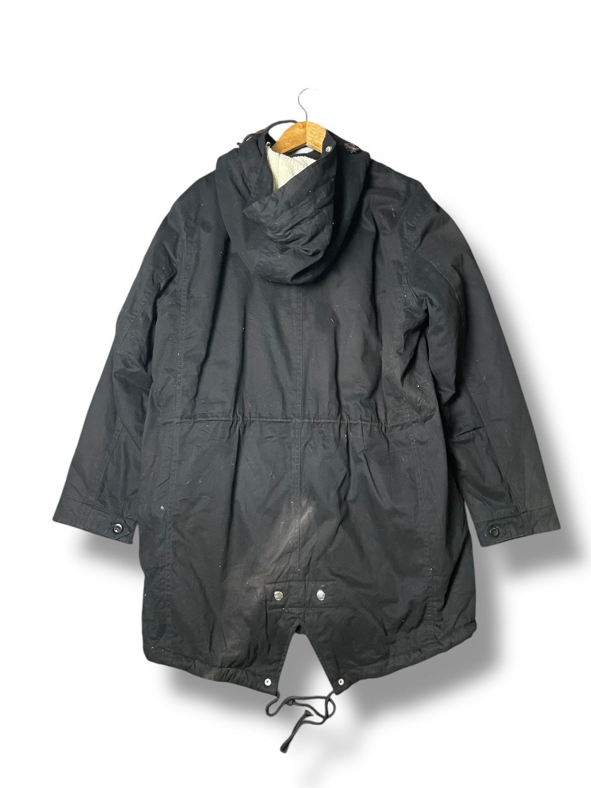 Japanese Brand × Vintage HALHAM Japanese Brand Hooded Coat (61) Size US XL / EU 56 / 4 - 9 Thumbnail