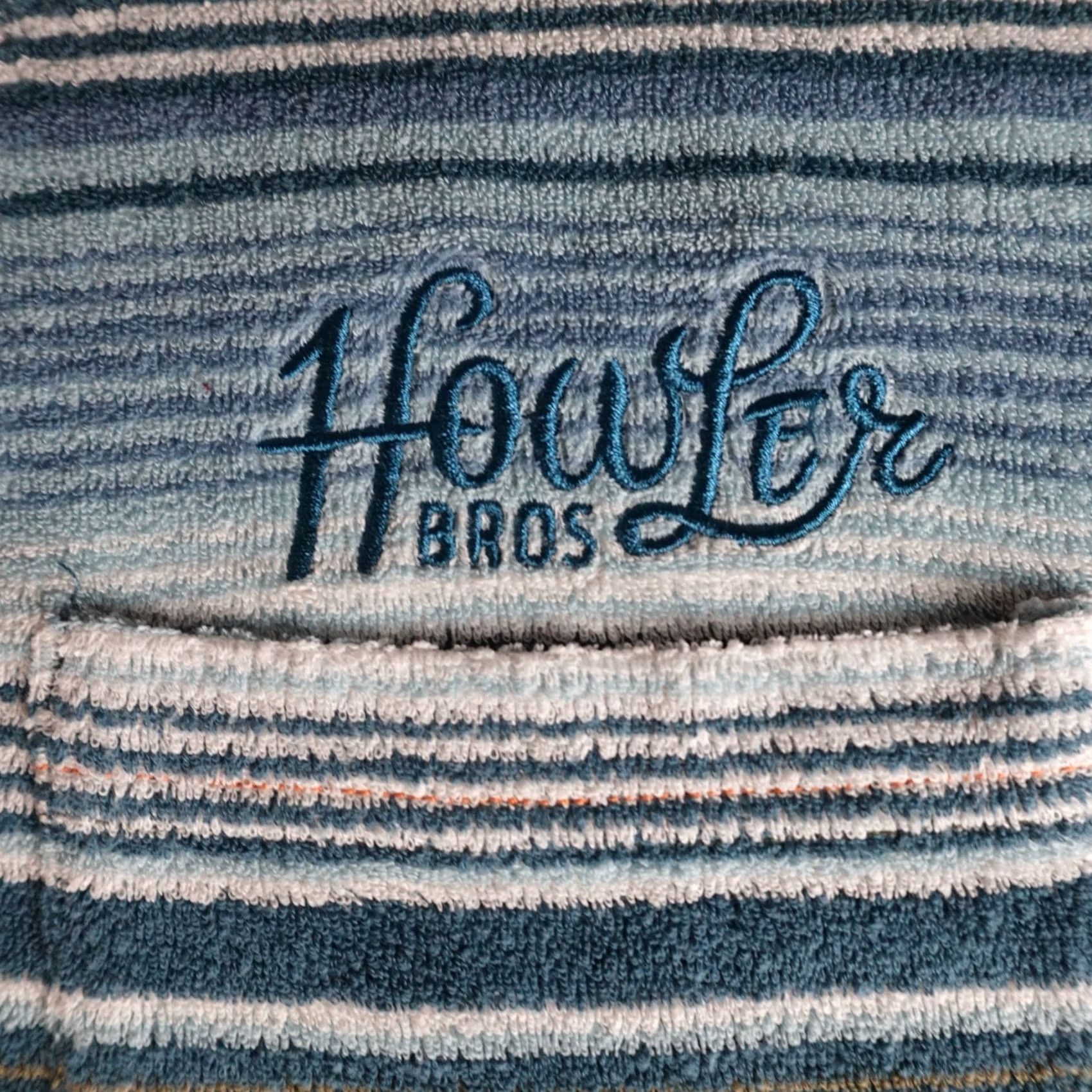 Howler Brothers VINTAGE Howler Bros Shirt Striped Mens Medium BLUE Crew Neck Cotton Blend T-Shirt Size US M / EU 48-50 / 2 - 5 Thumbnail