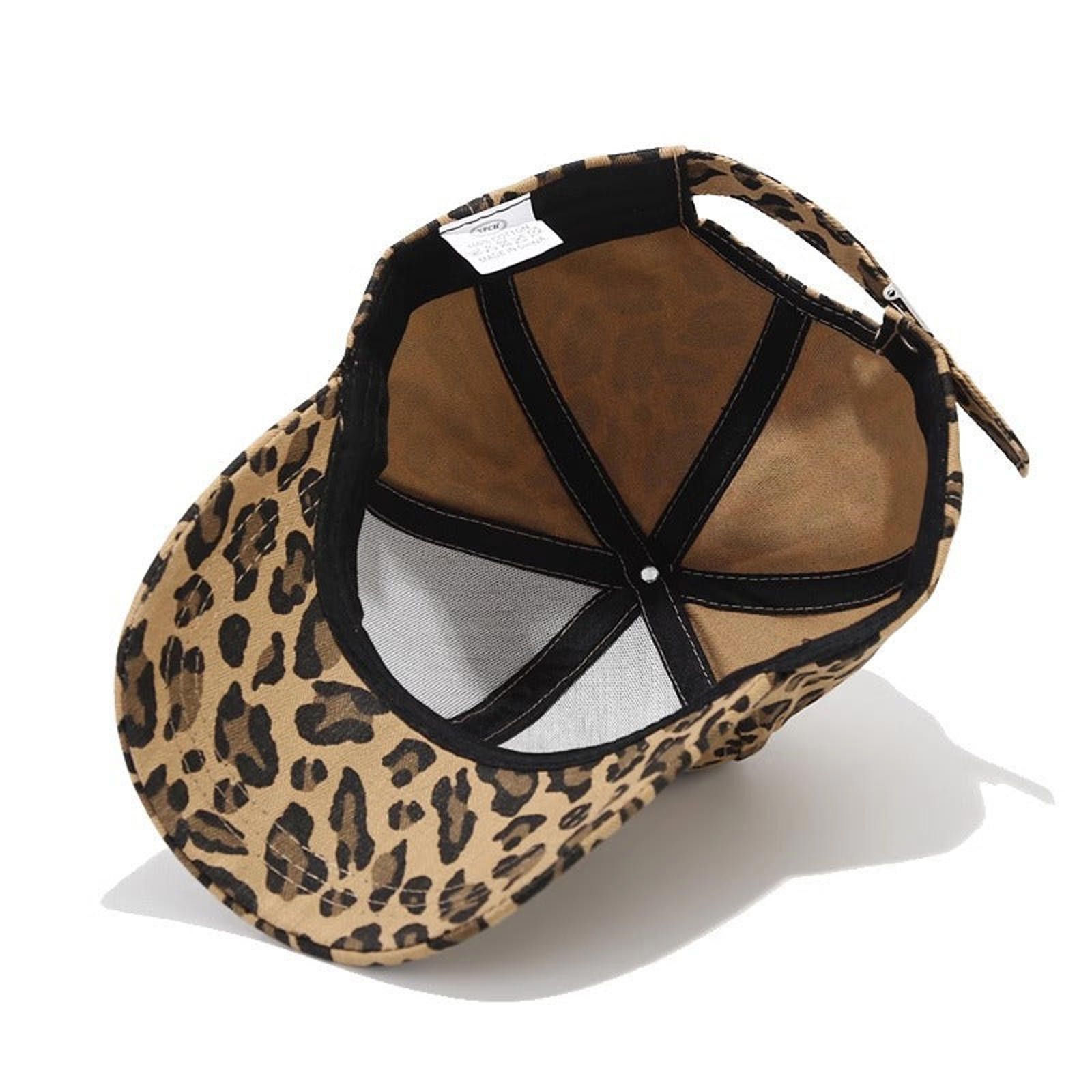 Other Leopard-Print Curved-Brim Baseball Cap Size ONE SIZE - 3 Thumbnail