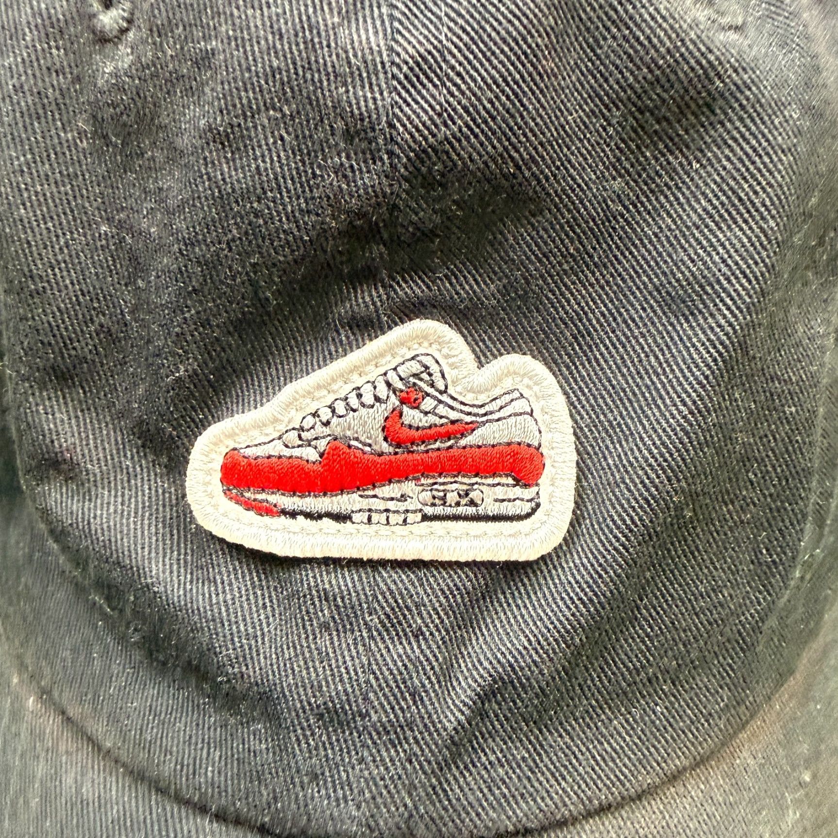 Nike Nike Air Max 1 Cap Strap Back Hat Adults XL Black Adjustable Sports USA Nike Cap Hat Mens Baseball Cap Size ONE SIZE - 3 Thumbnail