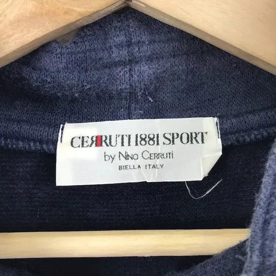 Cerruti 1881 Vtg NINO CERRUTI 1881 SPORT Italy Henley Sweatshirt Sweater Size XL / US 12-14 / IT 48-50 - 8 Thumbnail