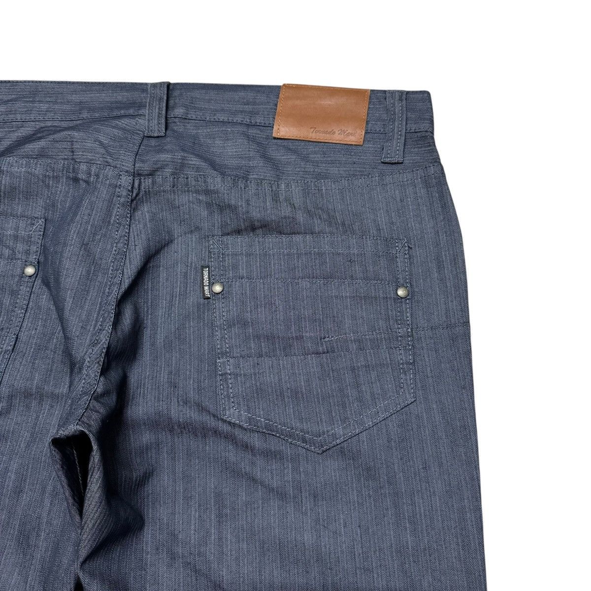 Tornado Mart Tornado Mart Flare Pants Striped Size US 34 / EU 50 - 11 Thumbnail