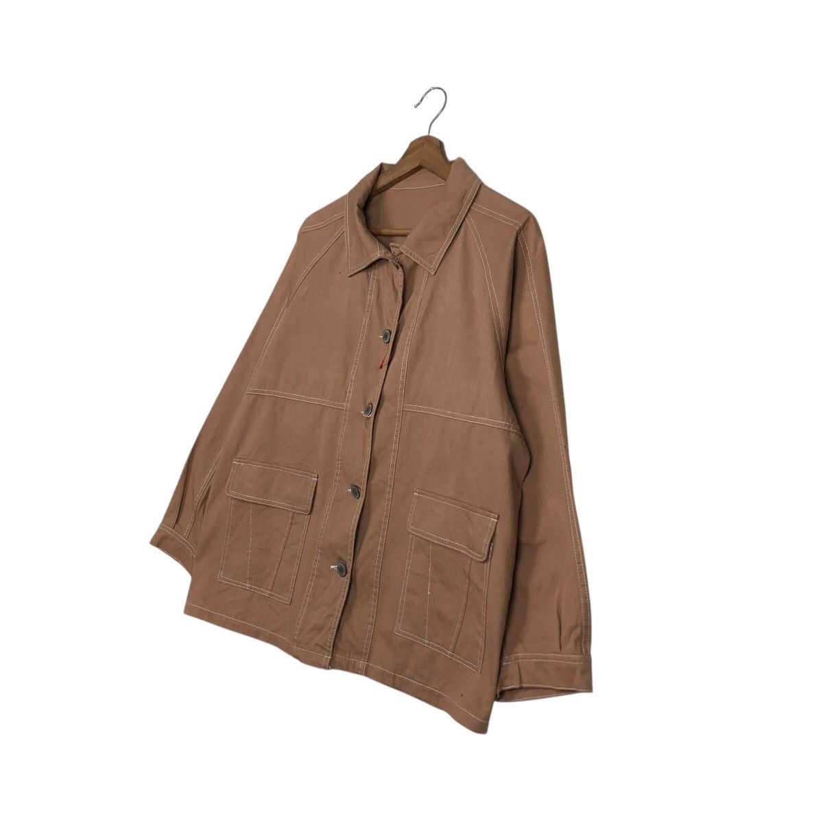 Japanese Brand 📌Vintage Duck Canvas Chore Work Jacket Japan Size US M / EU 48-50 / 2 - 3 Thumbnail