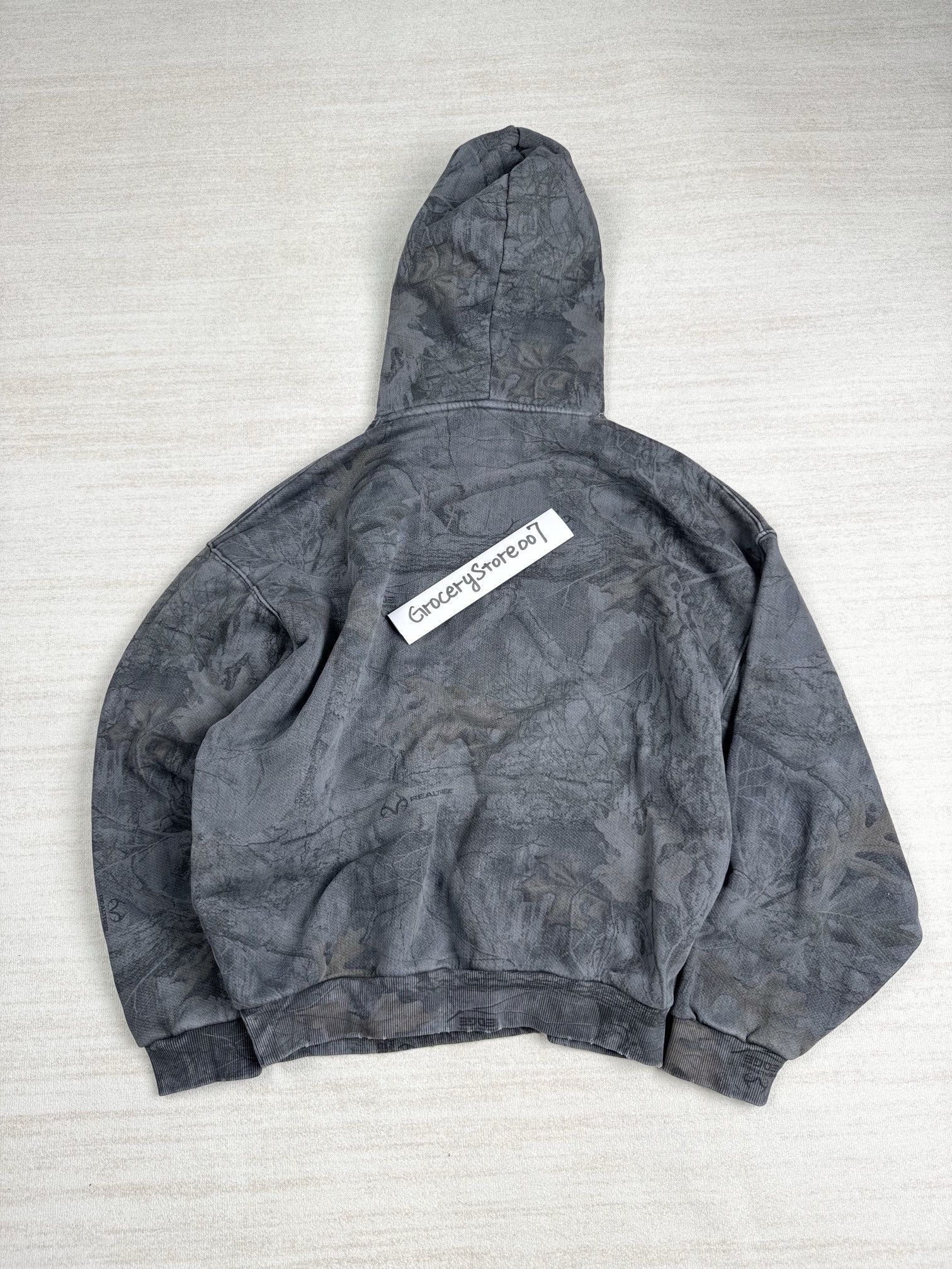 Cole Buxton washed real tree hoodie Size US S / EU 44-46 / 1 - 2 Thumbnail