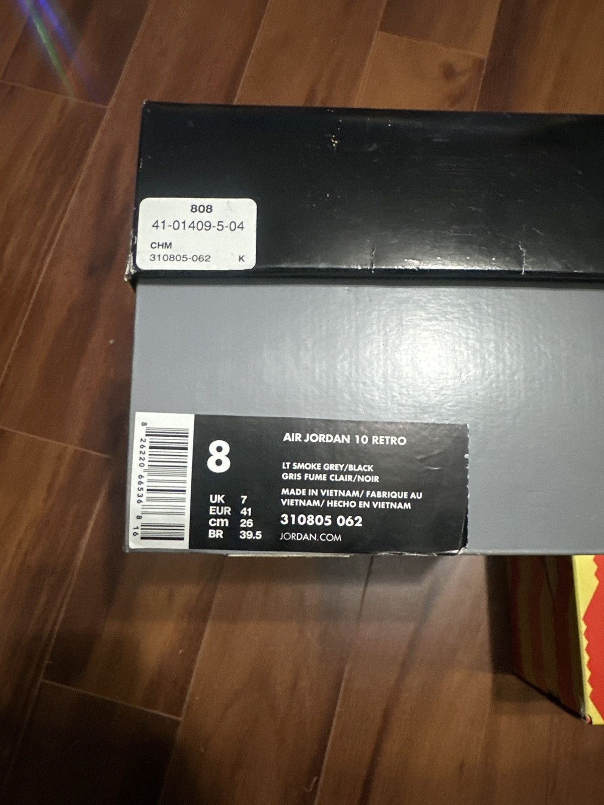 Nike Air Jordan 10 Retro Size US 8 / EU 41 - 2 Thumbnail