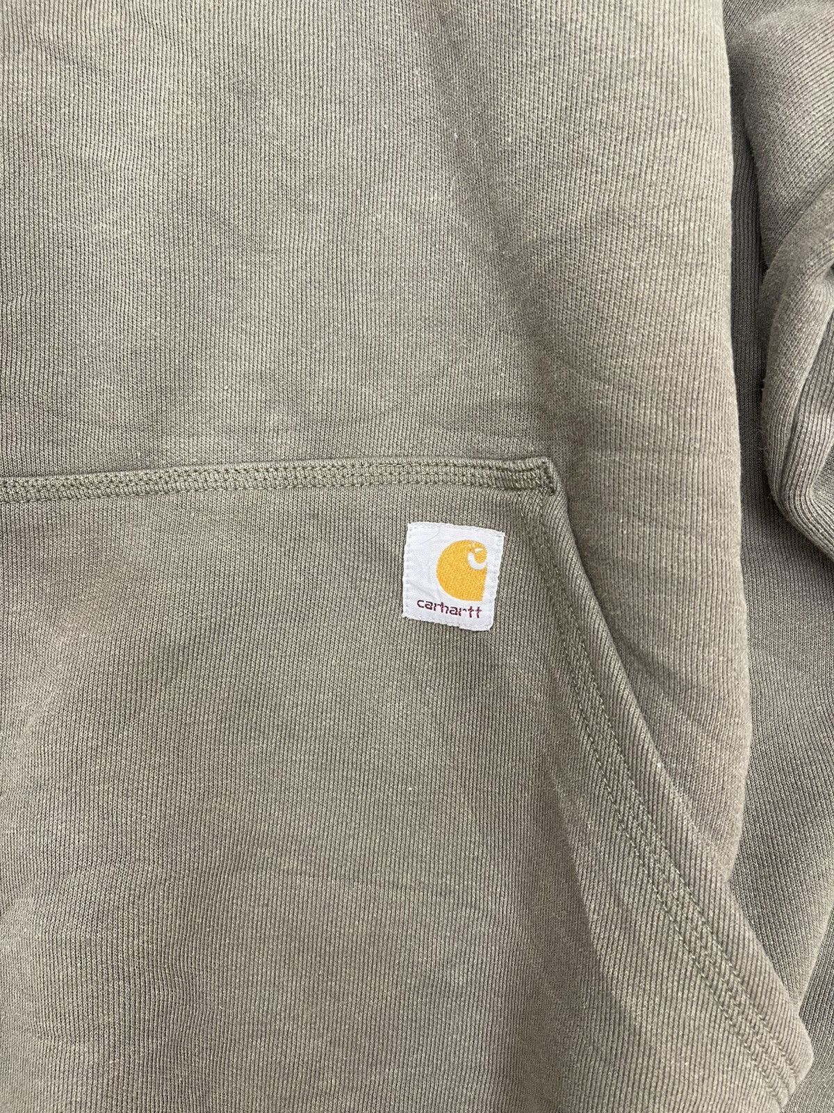 Carhartt × Carhartt Wip CARHARTT GREEN IVORY HOODIE SZ L Size US L / EU 52-54 / 3 - 4 Thumbnail