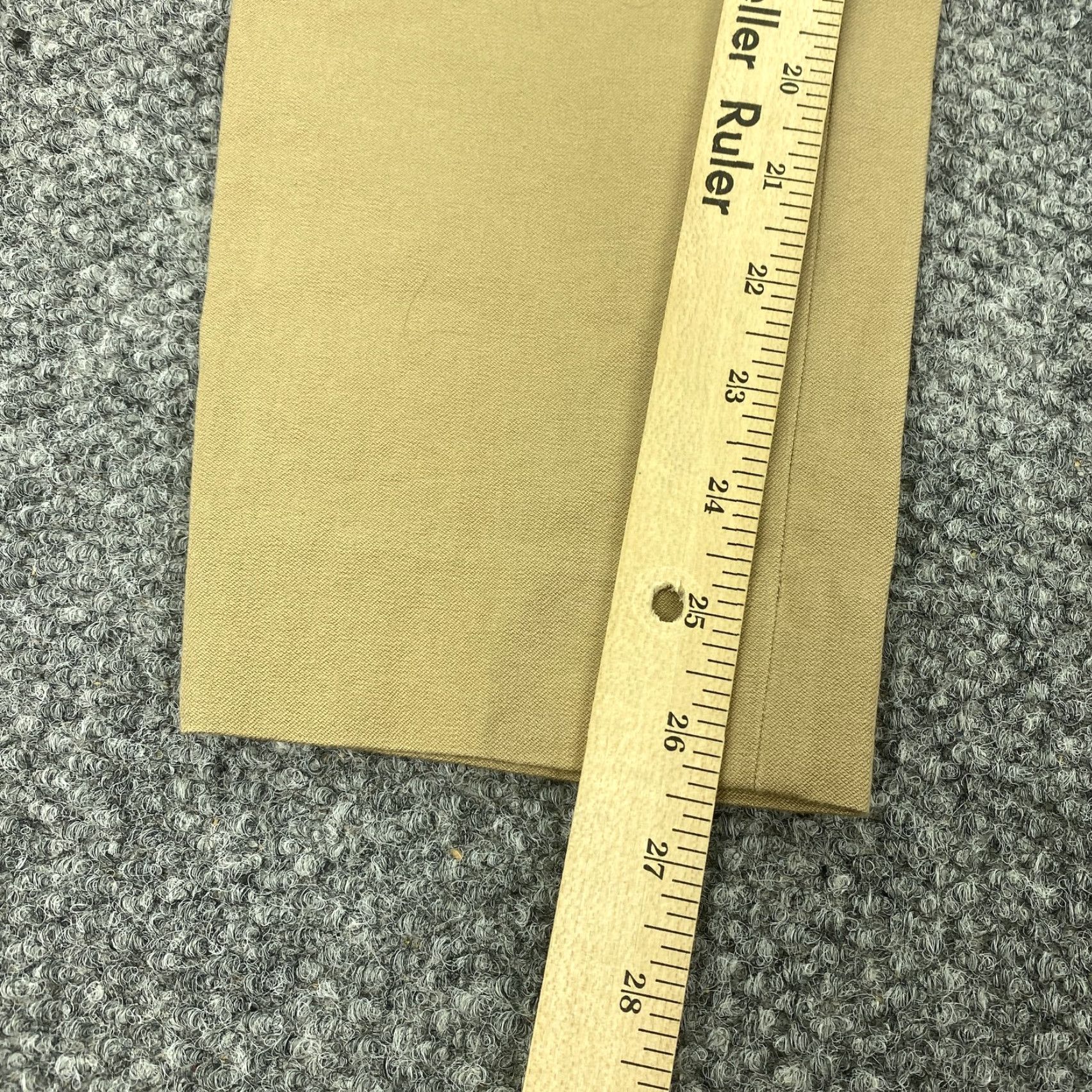 Banana Republic Banana Republic Pants Women 4 Slim Tapered Ankle Khaki Stretch Office Casual Size 27" / US 4 / IT 40 - 4 Thumbnail
