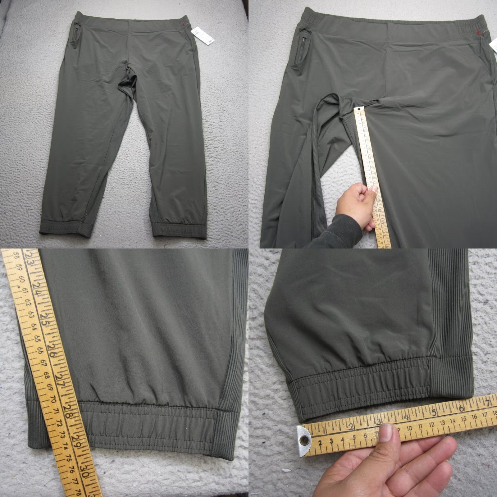 Athleta Athleta Brooklyn Jogger Womens 24 Green Performance Lightweight Casual Pants Size 30" / US 8 / IT 44 - 8 Thumbnail