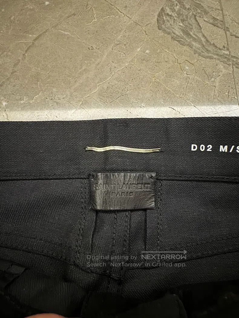 Saint Laurent Paris Saint Laurent Paris Western Black Denim Jeans Size US 28 / EU 44 - 4 Thumbnail
