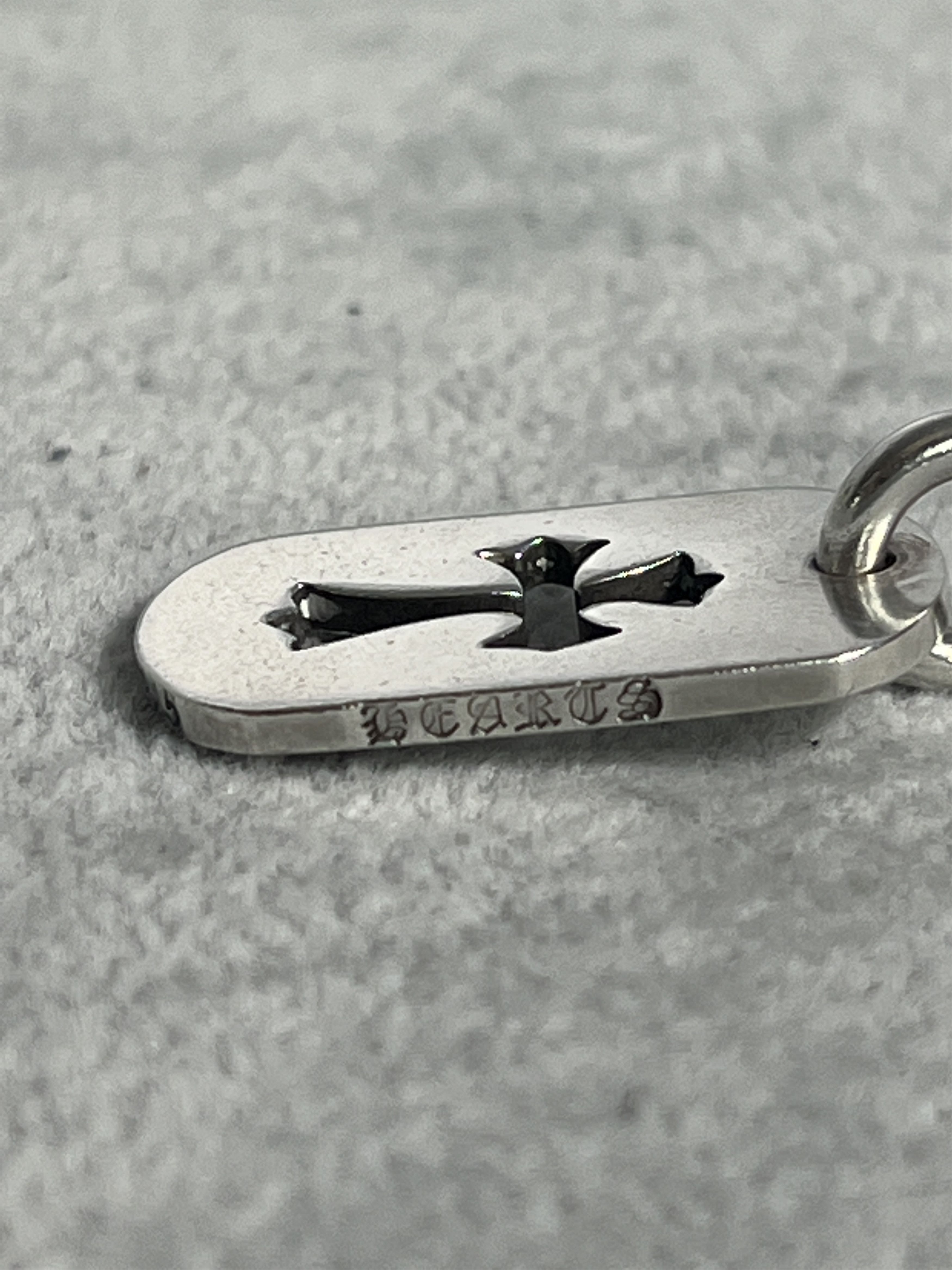 Chrome Hearts Chrome Hearts Cutout Cross Dog Tag Pendant Silver Size ONE SIZE - 5 Thumbnail