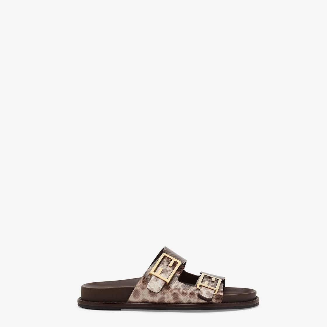 Fendi o1s1wg110525 Sandals in Brown Size US 8 / IT 38 - 1 Thumbnail