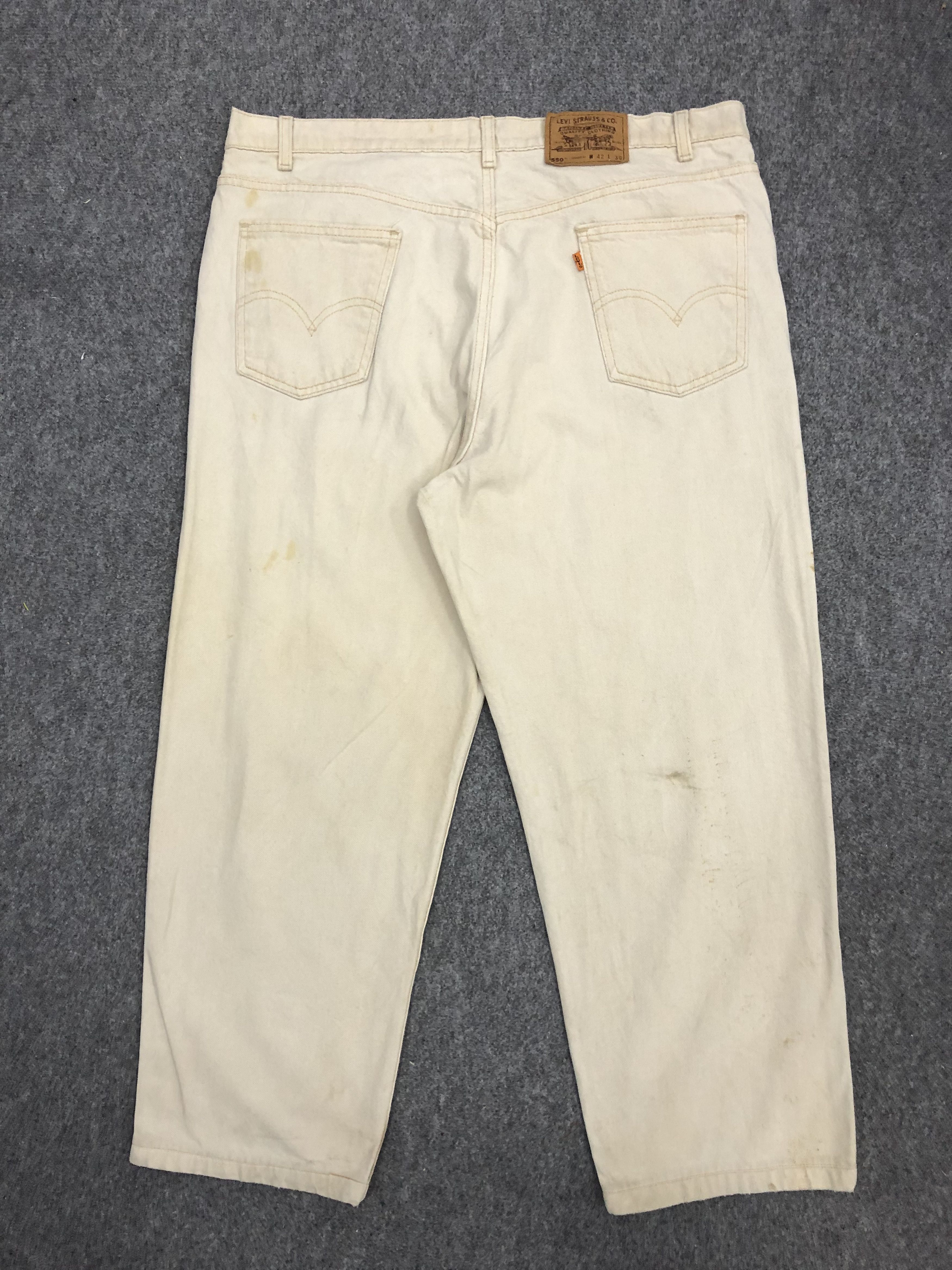 Levi's Vintage Levis 550 Light Jeans DP1076 Size US 40 / EU 56 - 3 Thumbnail