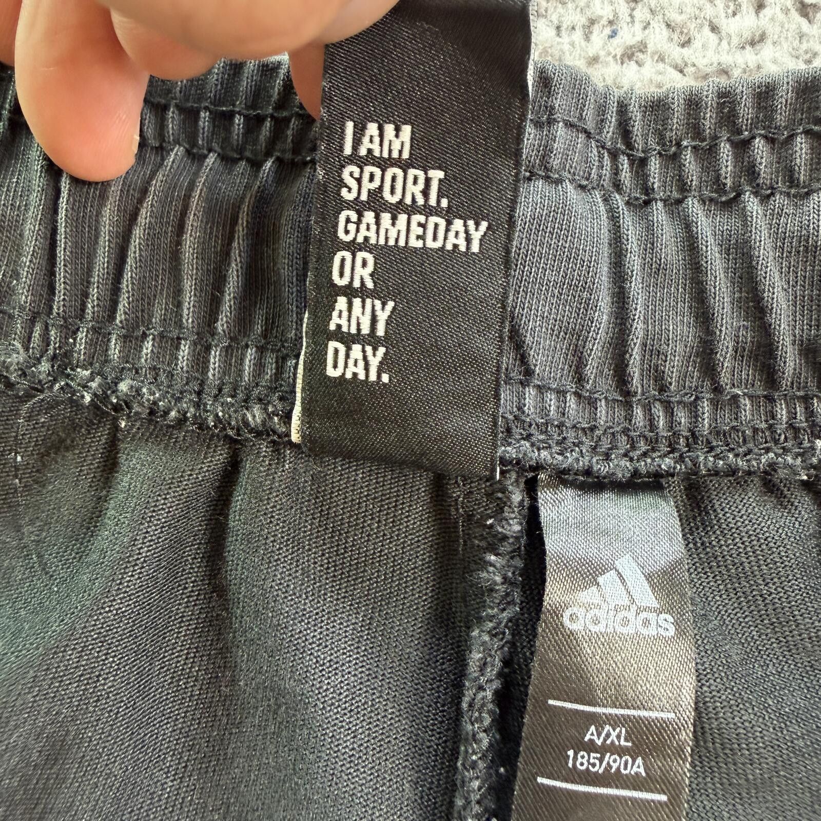 Adidas Adidas 3 Stripe Black Track Pants Joggers Men L Athletic Y2K Size US 34 / EU 50 - 6 Thumbnail