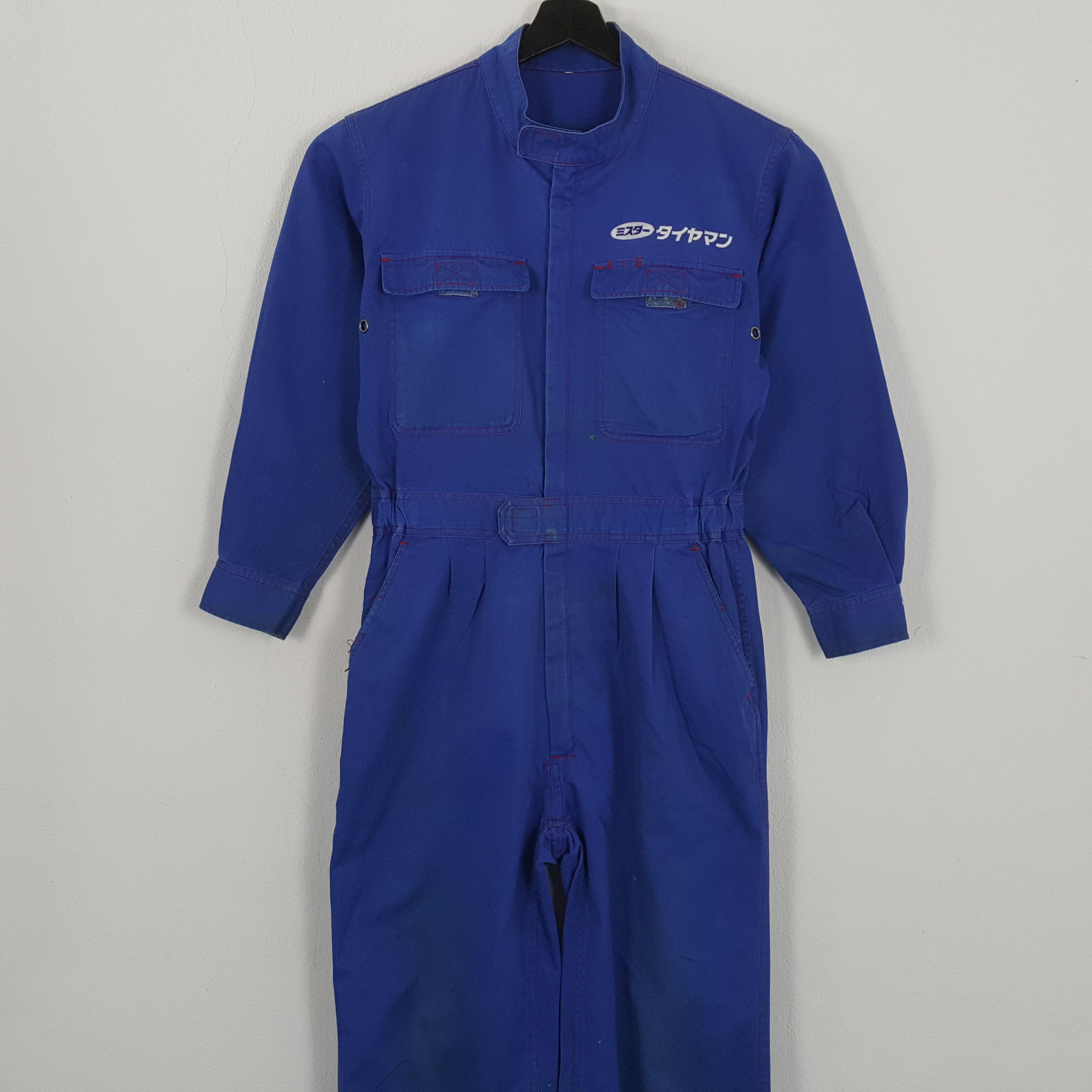 Vintage BRIDGESTONE Motorsports Workwear Style Coverall Jacket Size US S / EU 44-46 / 1 - 5 Thumbnail
