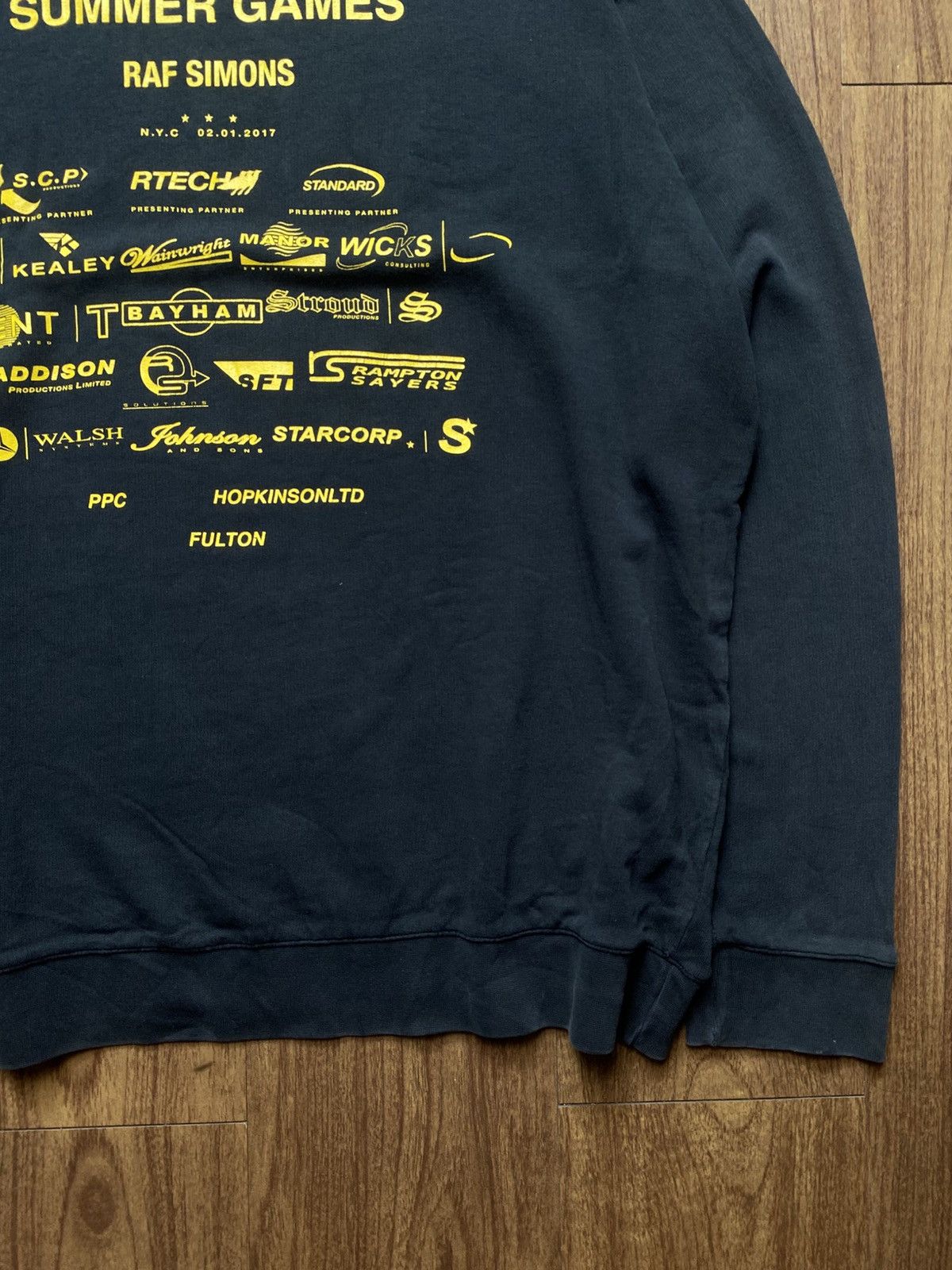 Raf Simons FW17 Raf Simons Summer Games Oversized Crewneck Size US M / EU 48-50 / 2 - 4 Thumbnail