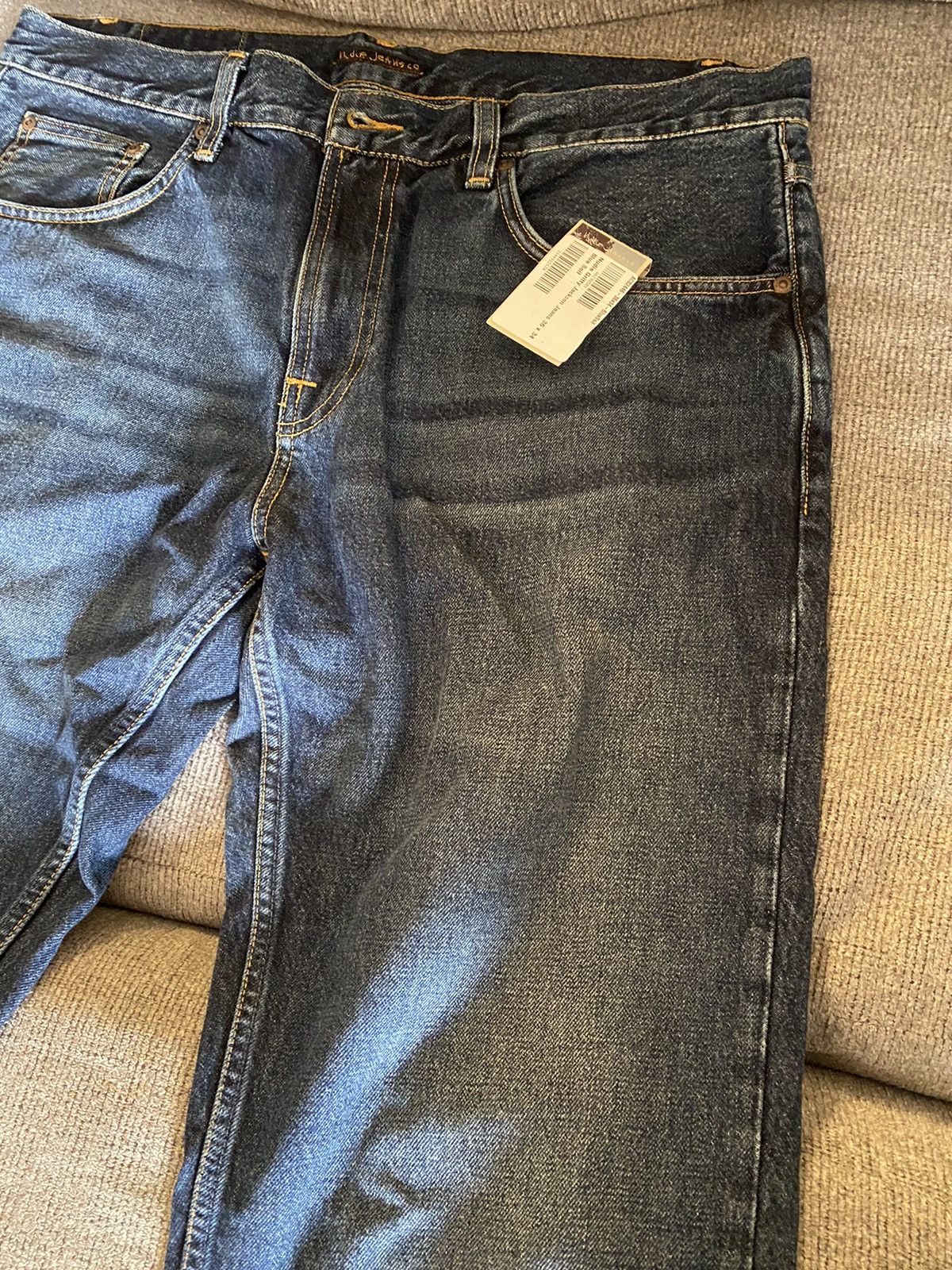 Nudie Jeans Nudie Jeans Gritty Jackson Blue Soil 36x34 NEW Size US 36 / EU 52 - 7 Thumbnail