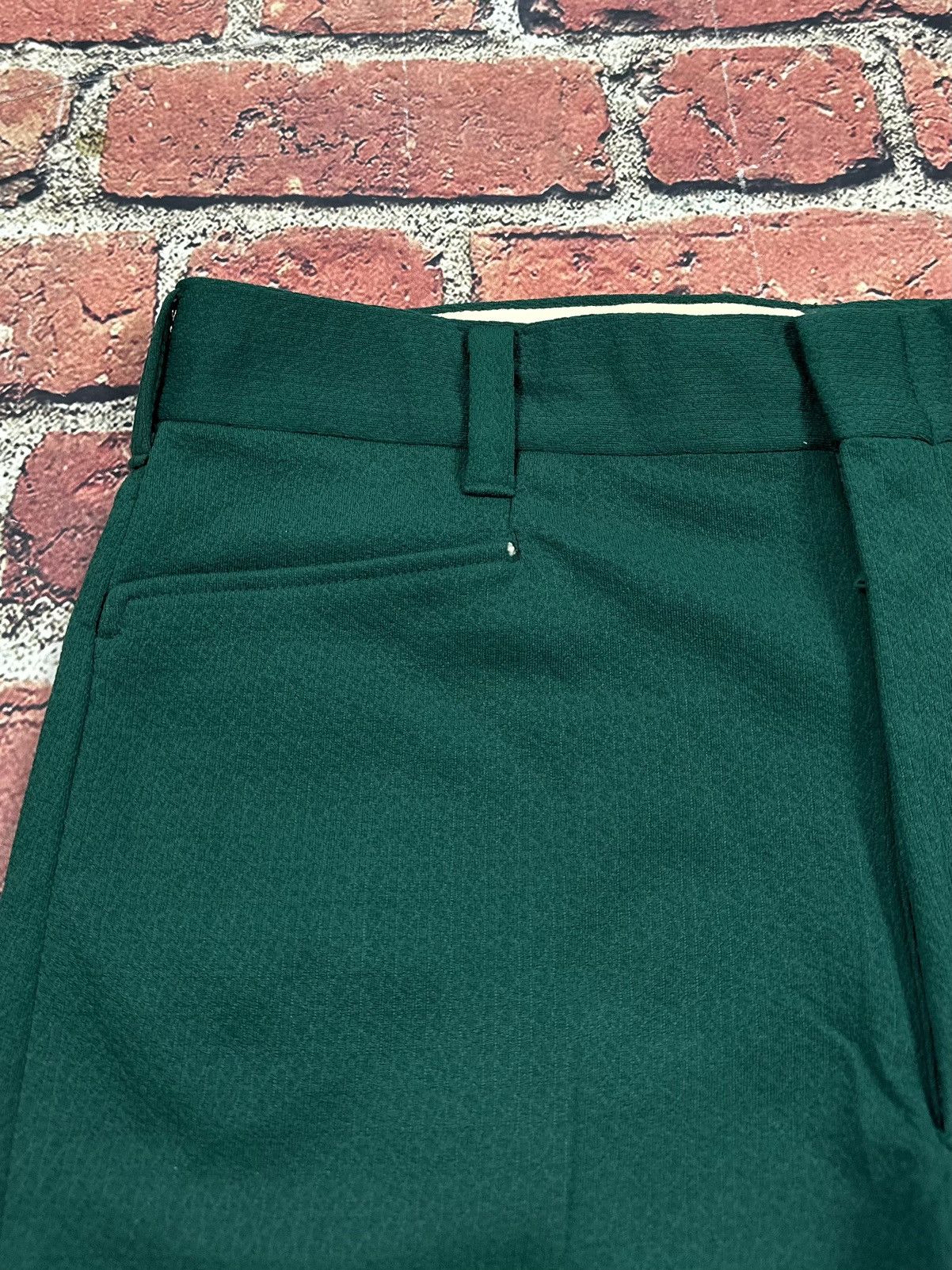 McGregor × Vintage Vintage McGregor Permanent Press Shorts 70s 80s Dark Green Size US 38 / EU 54 - 7 Thumbnail